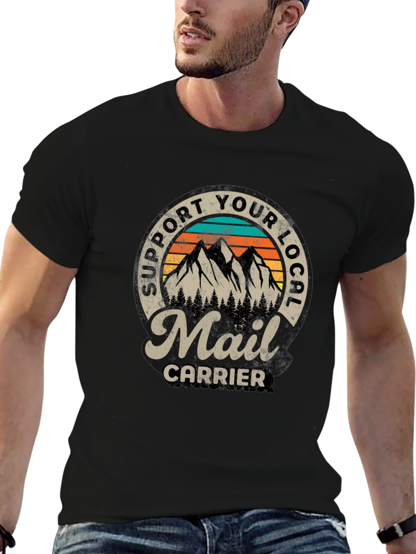 Support Your Local Mail Carrier T-Shirt