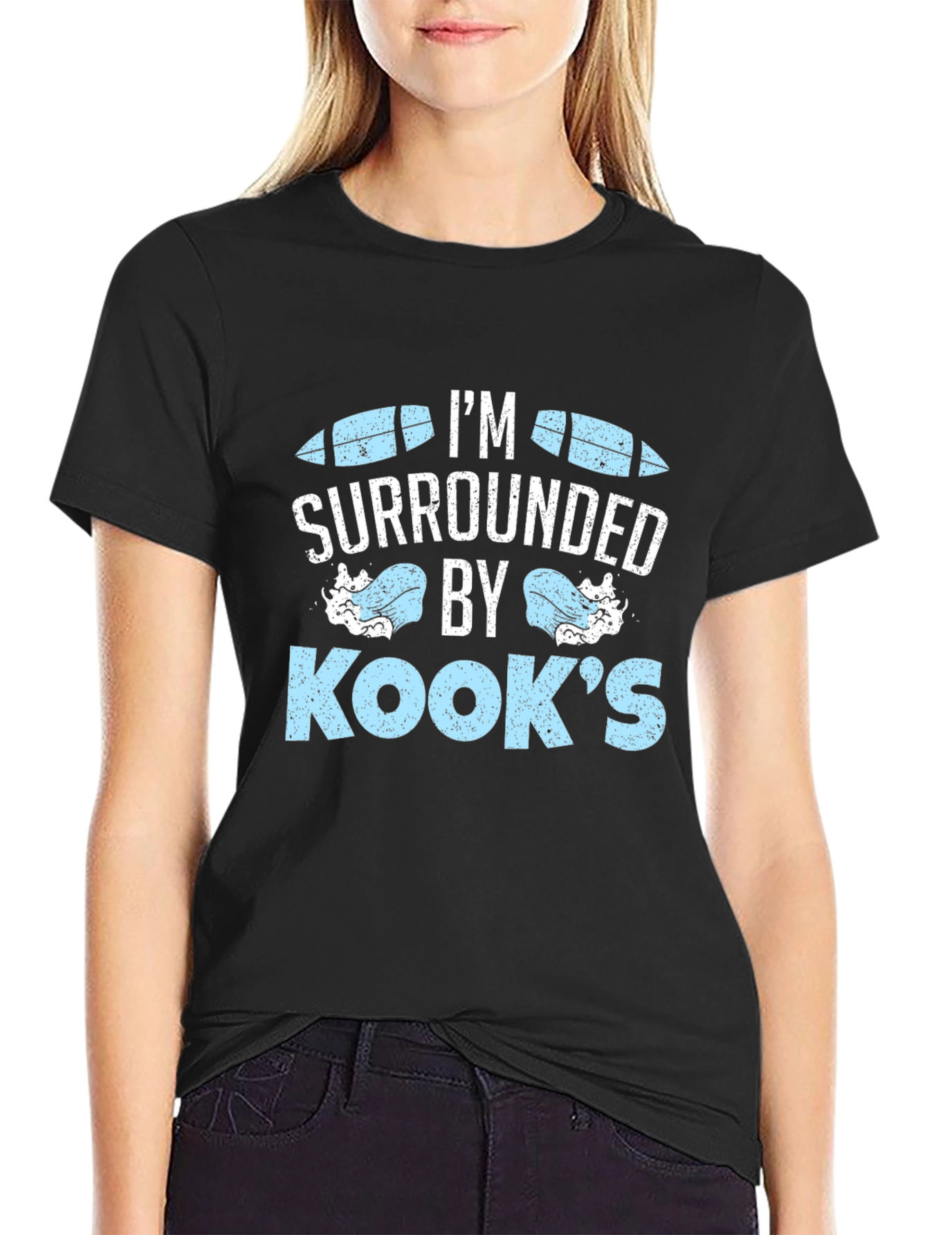 Im Surrounded by Kooks T-Shirt Surfing Surfboards Tee