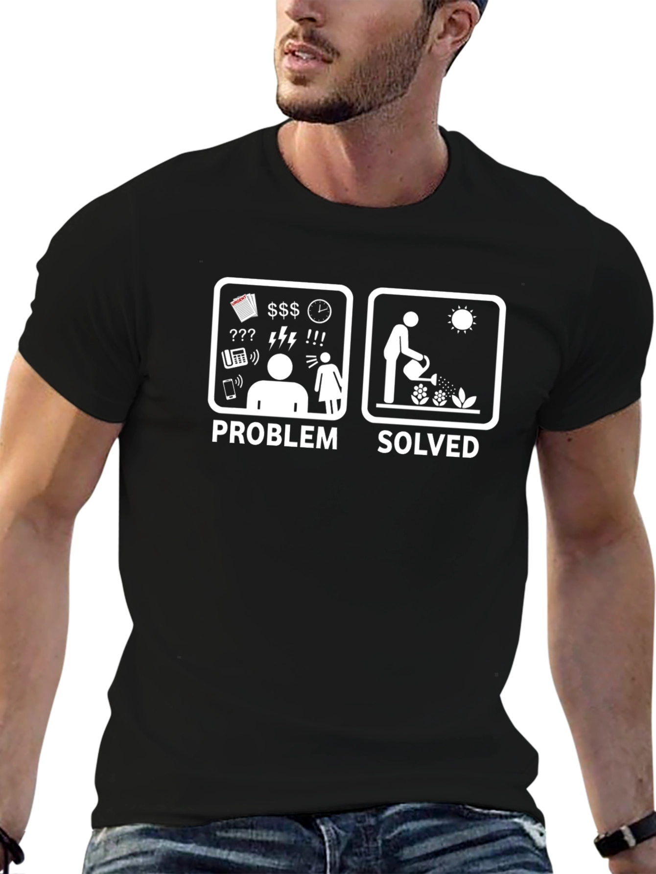 Problem Solved Gardening T-Shirt