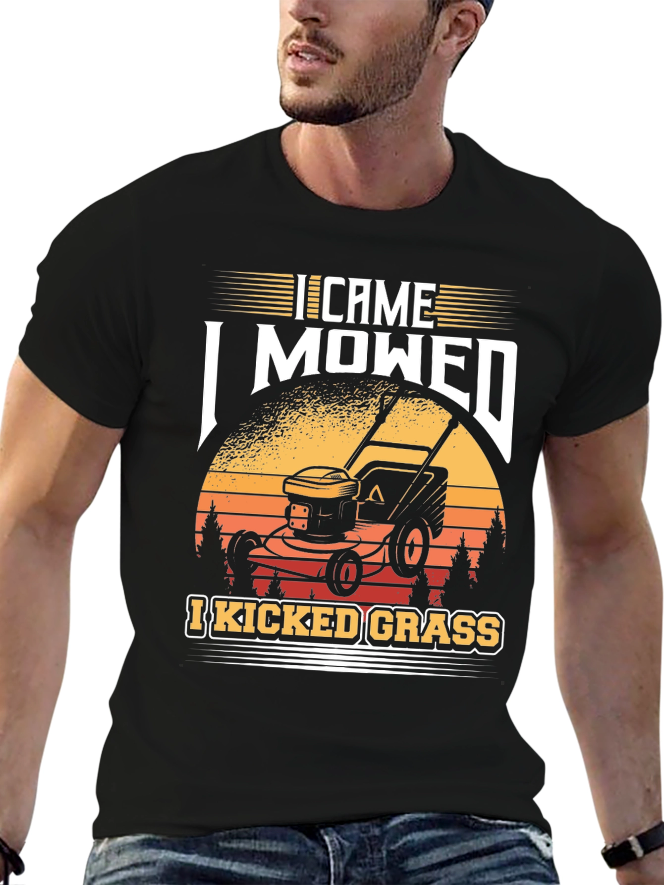 I Came I Mowed I Kicked Grass T-Shirt