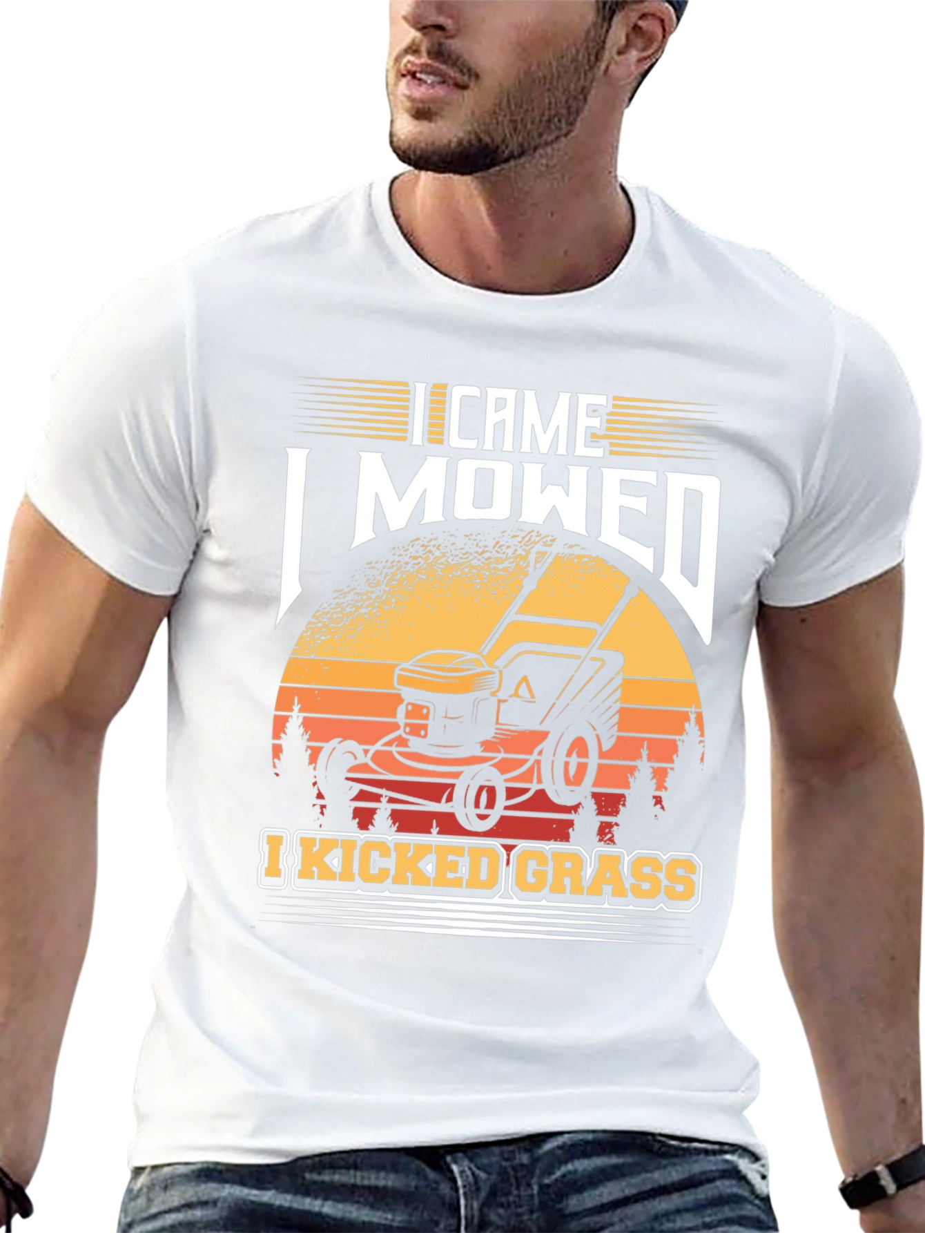 I Came I Mowed I Kicked Grass T-Shirt