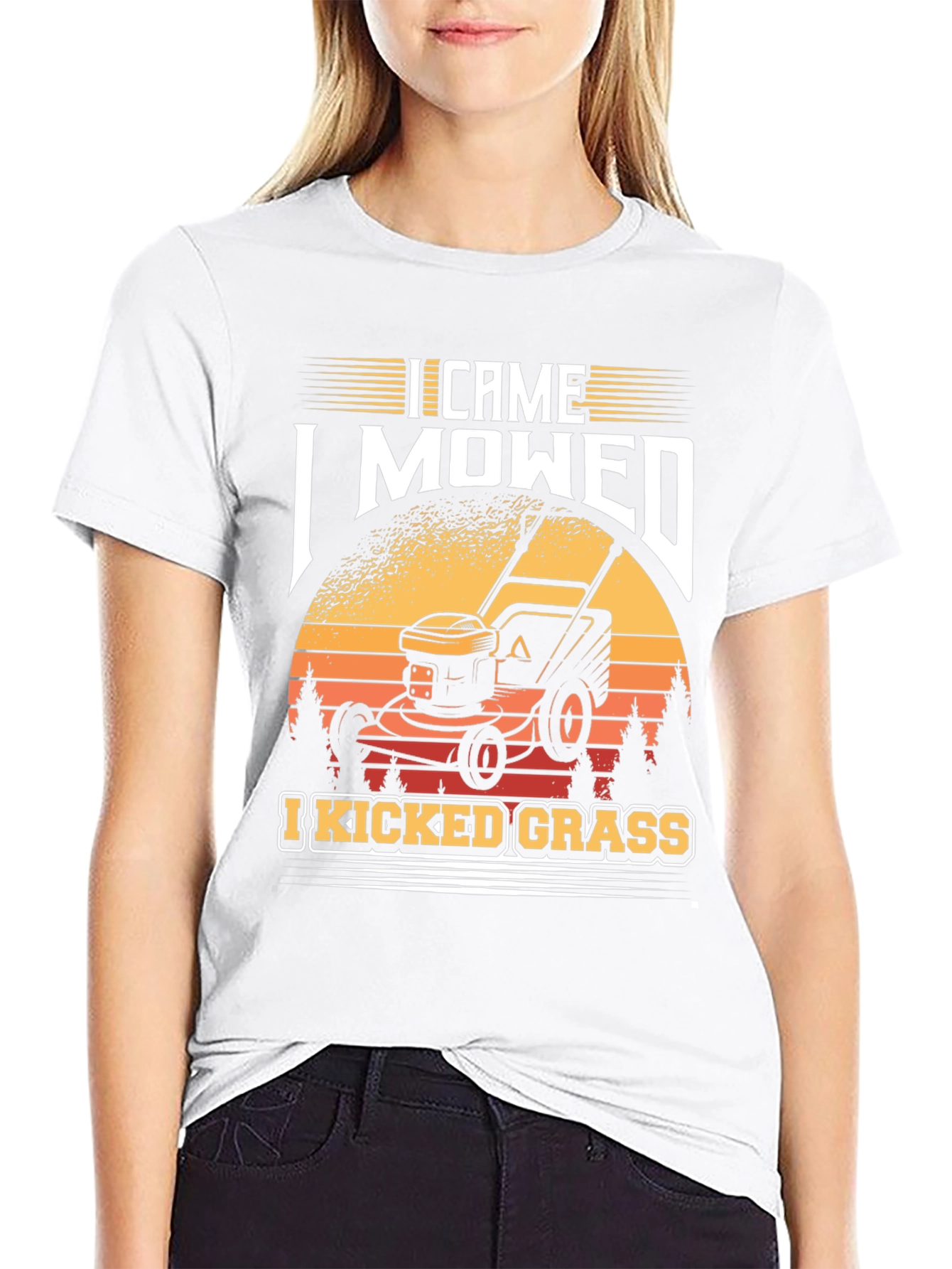 I Came I Mowed I Kicked Grass T-Shirt