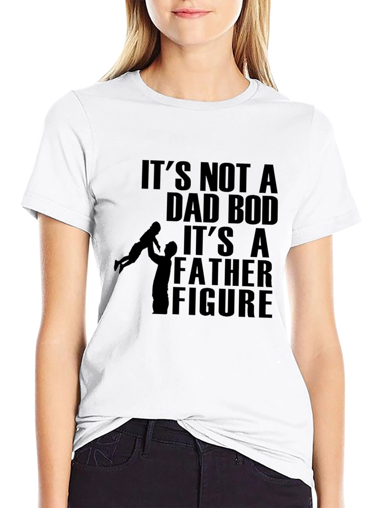 Dad Bod Father Figure Graphic Tee