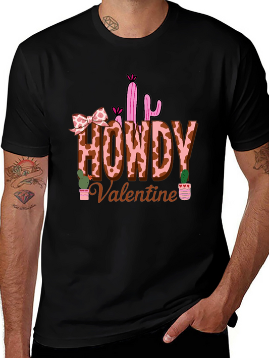Howdy Valentine Graphic T-Shirt - Western Love