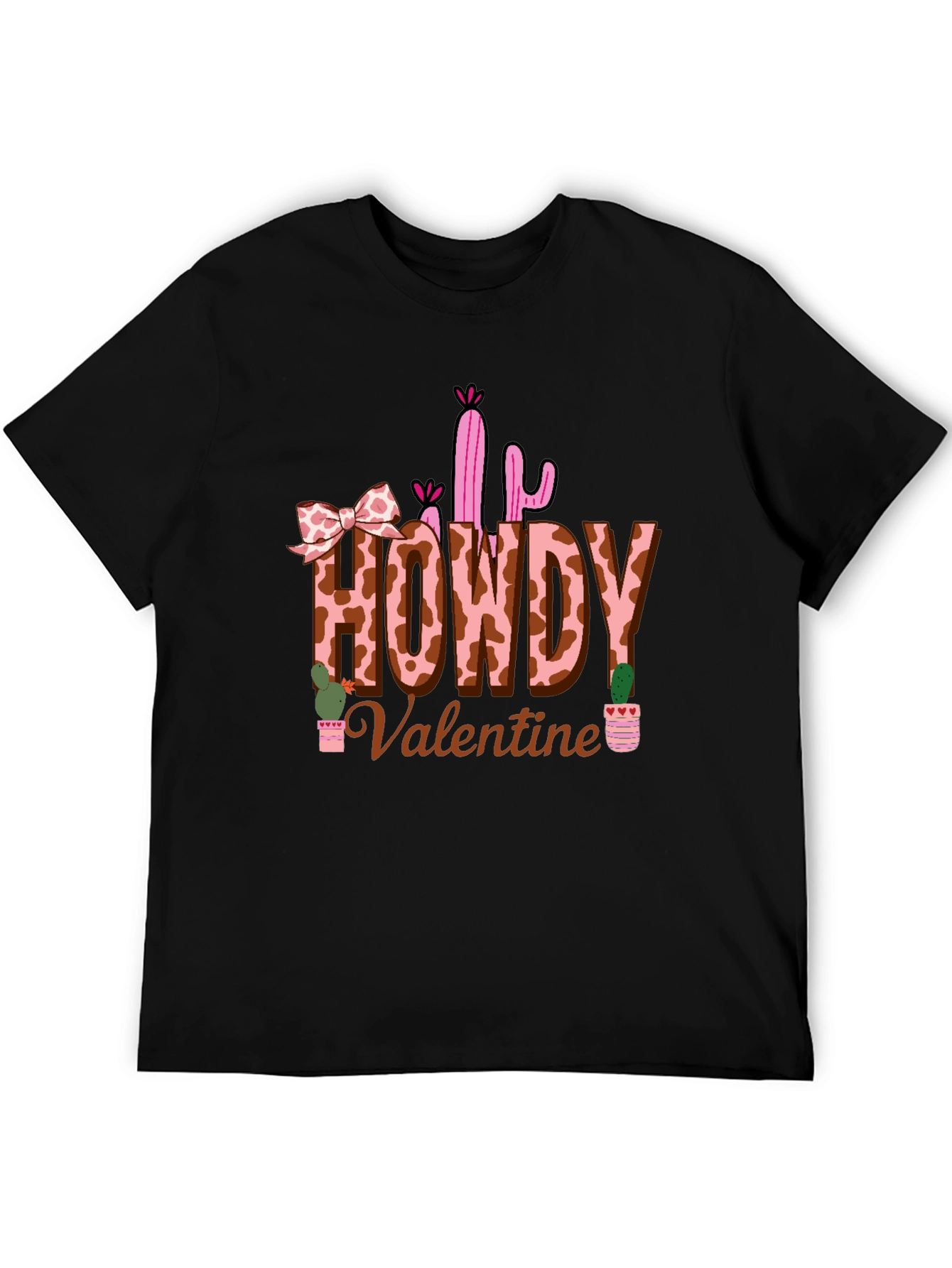 Howdy Valentine Graphic T-Shirt - Western Love