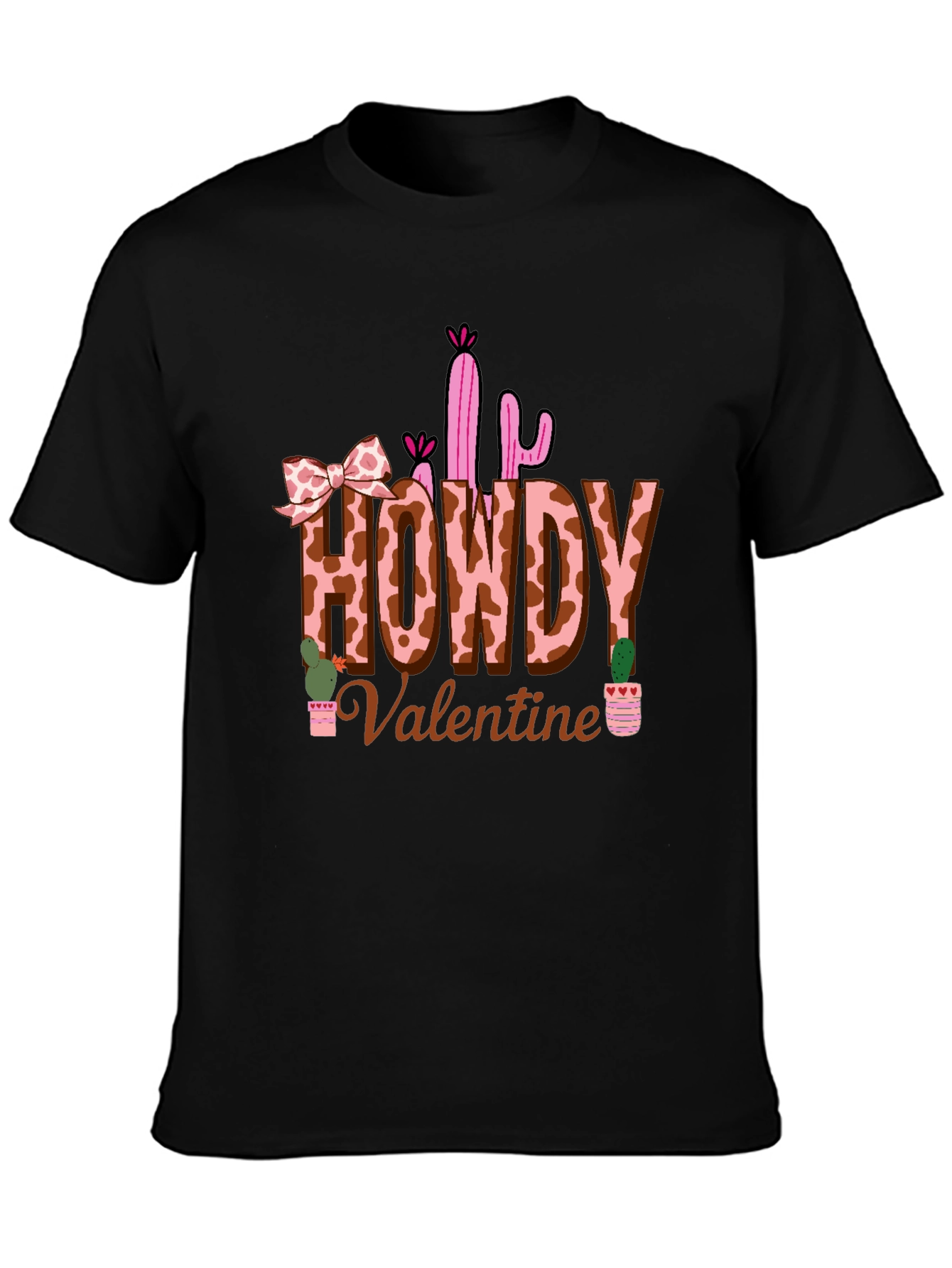 Howdy Valentine Graphic T-Shirt - Western Love