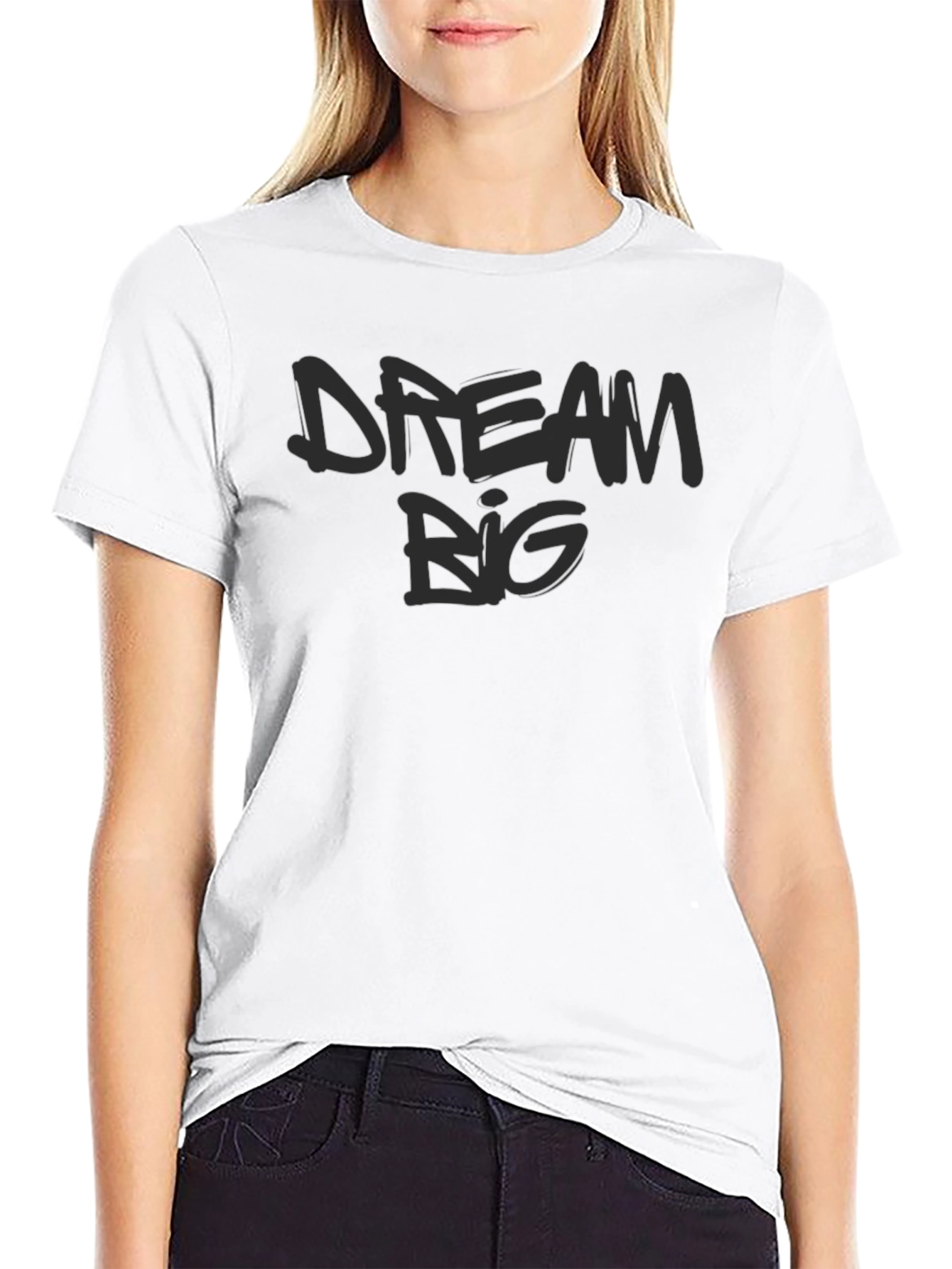 Dream Big Black T-Shirt