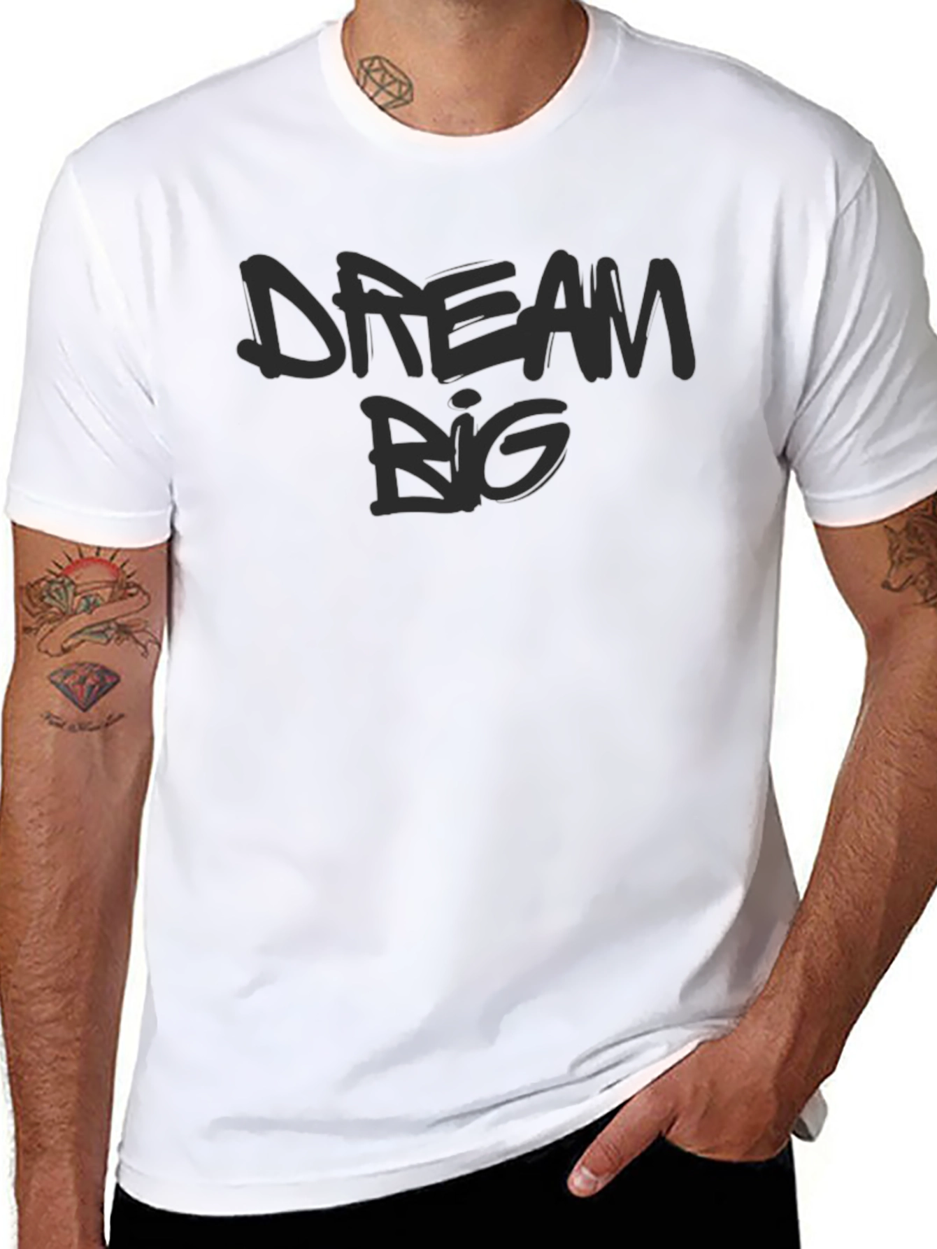 Dream Big Black T-Shirt