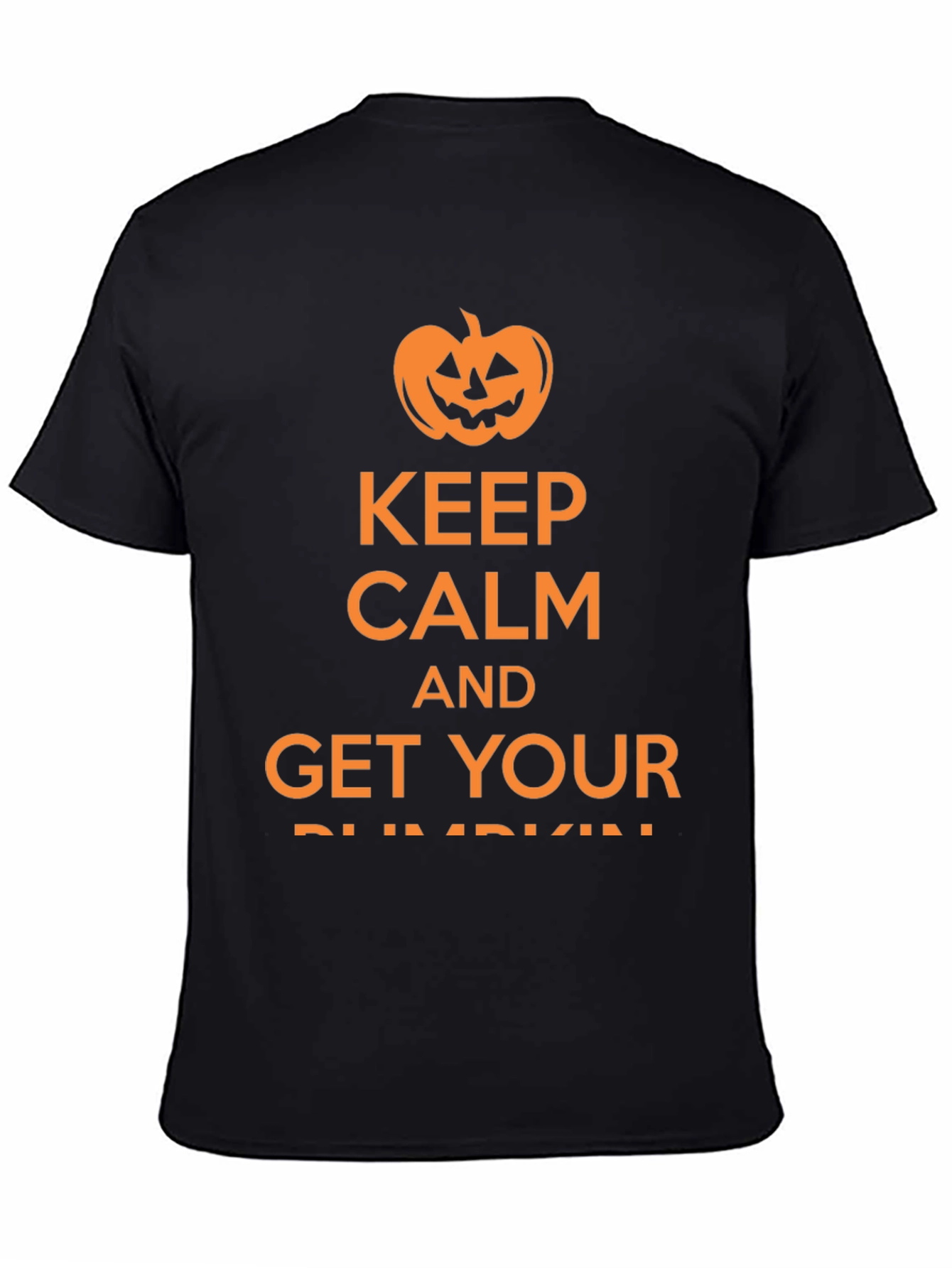 Keep Calm Halloween Pumpkin T-Shirt