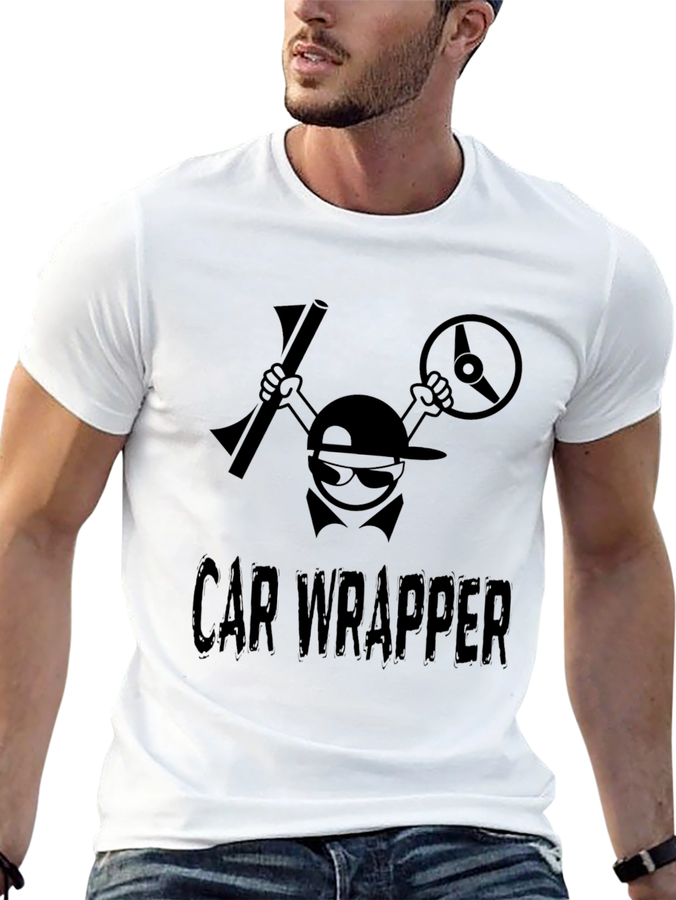 Car Wrapper Graphic Tee