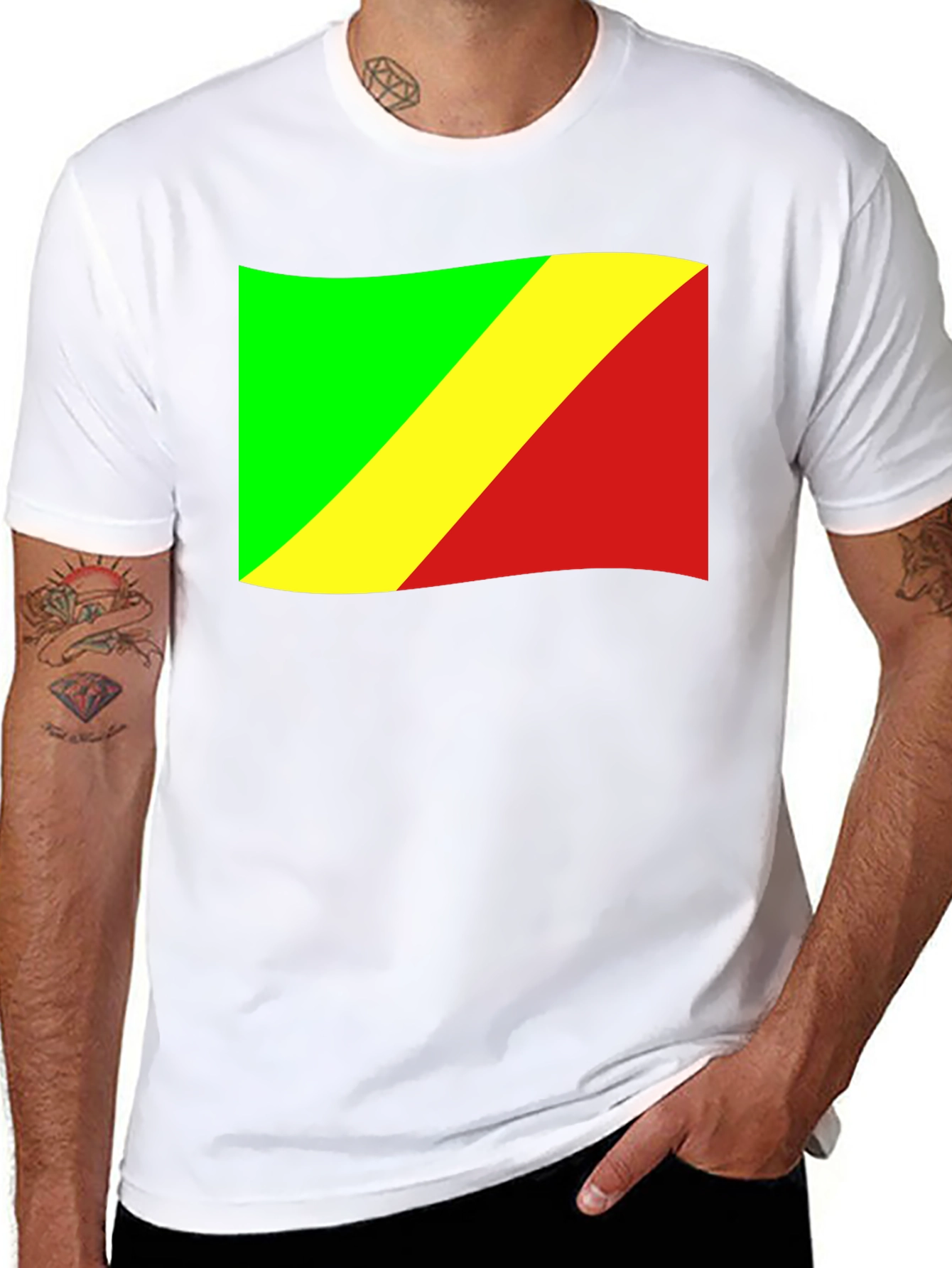Congo Flag T-Shirt - Show Your Pride