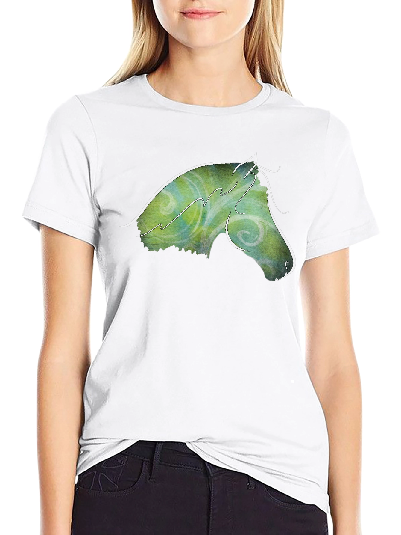 Horse Art Graphic T-Shirt