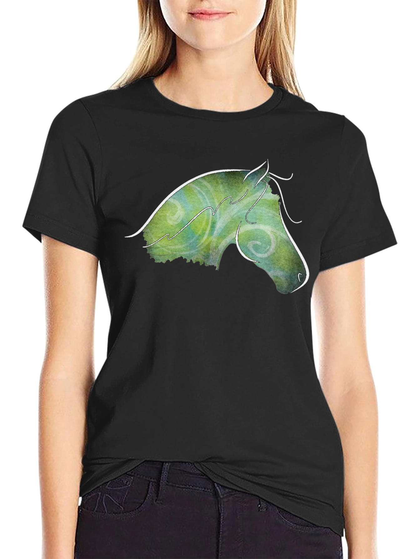 Horse Art Graphic T-Shirt