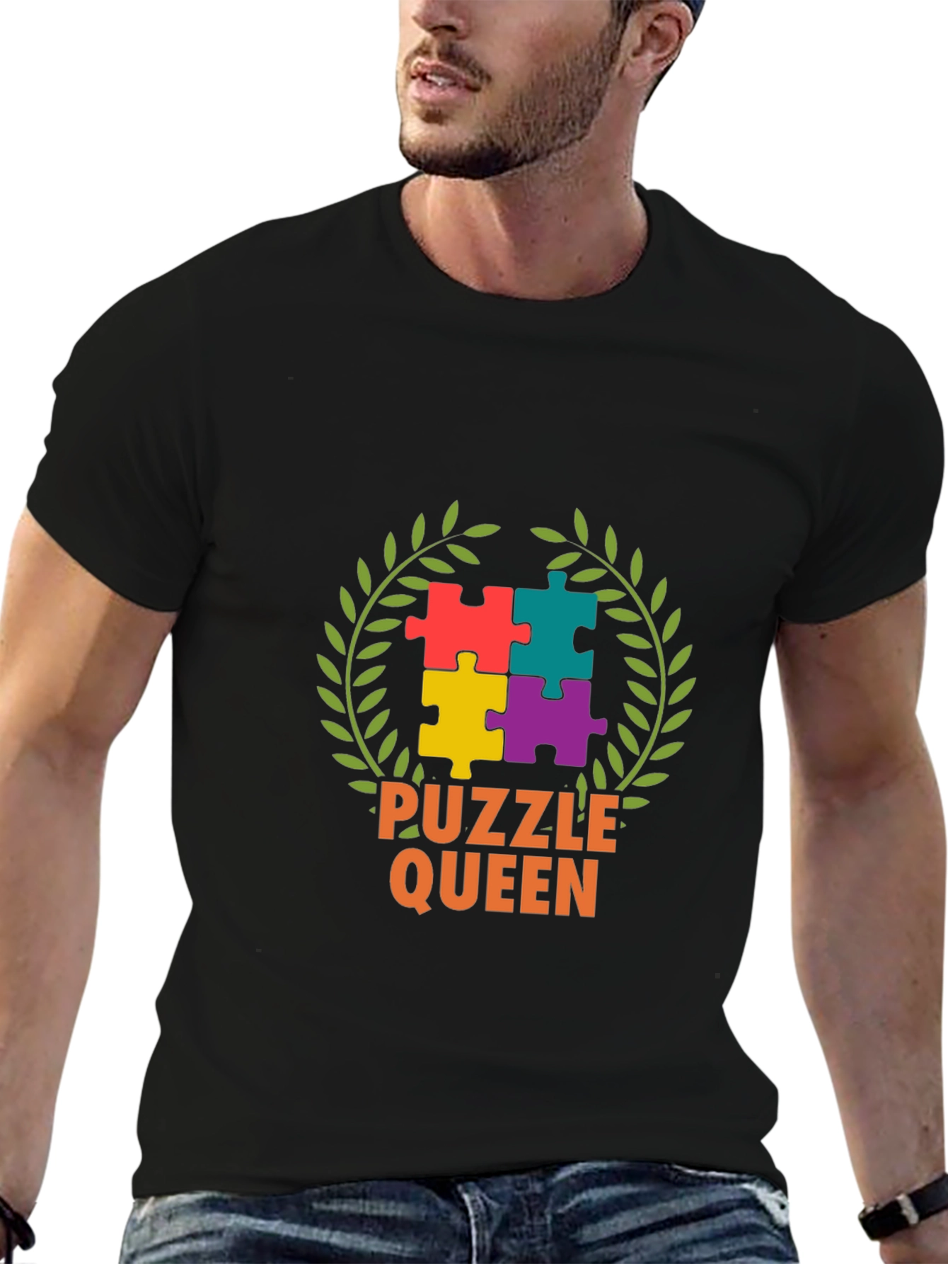 Puzzle Queen Graphic T-Shirt