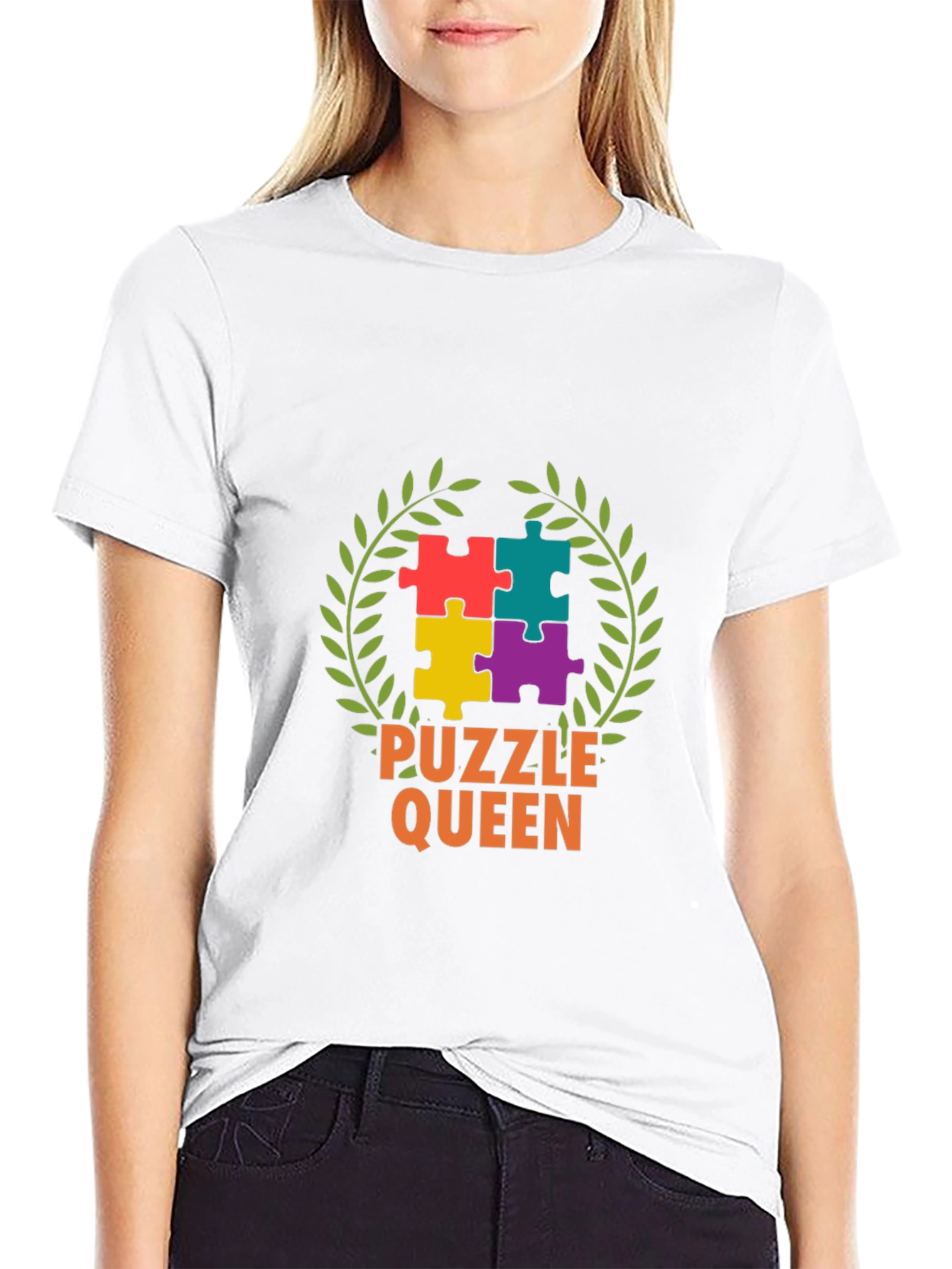 Puzzle Queen Graphic T-Shirt
