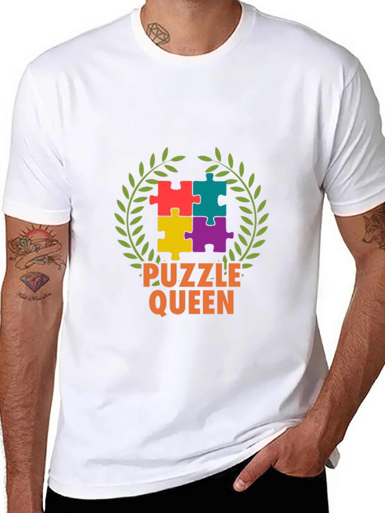 Puzzle Queen Graphic T-Shirt