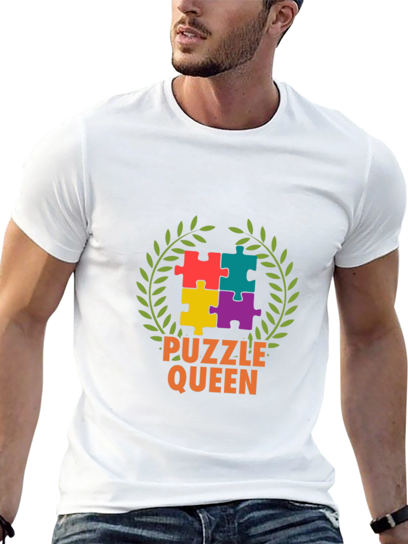 Puzzle Queen Graphic T-Shirt