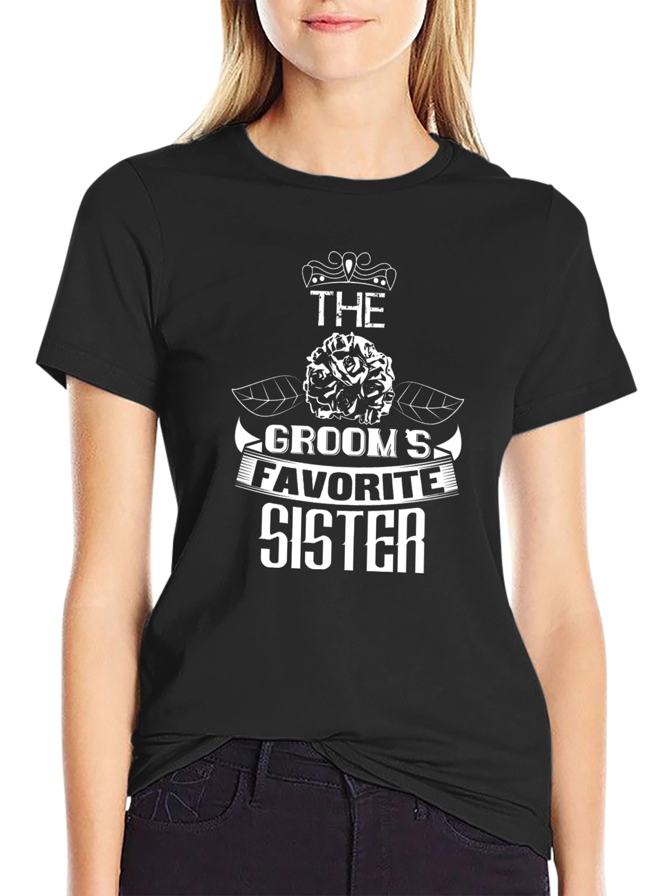 Grooms Favorite Sister Graphic T-Shirt