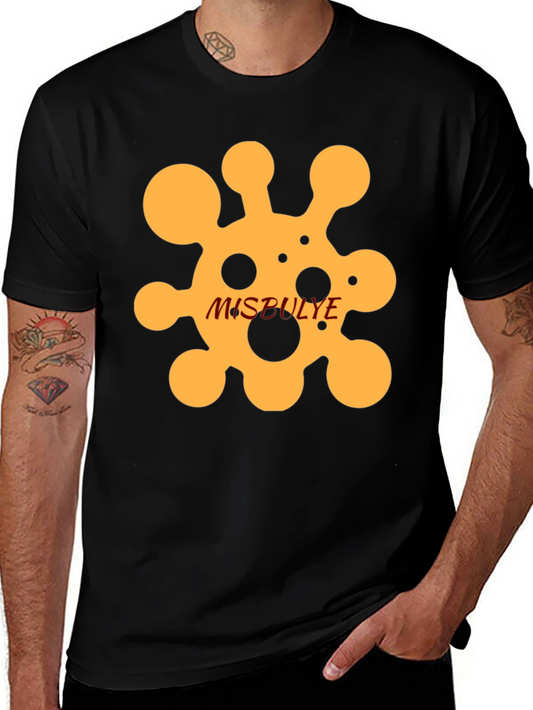 Abstract Graphic Print T-Shirt - Casual Comfort