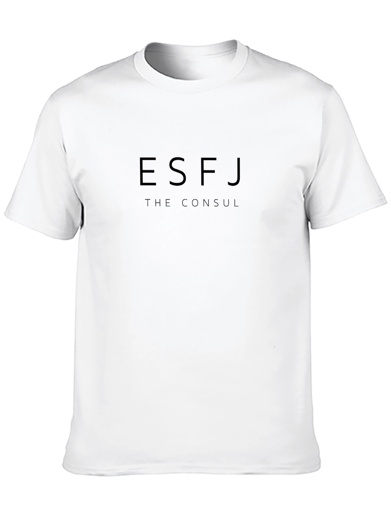 ESFJ The Consul Black T-Shirt