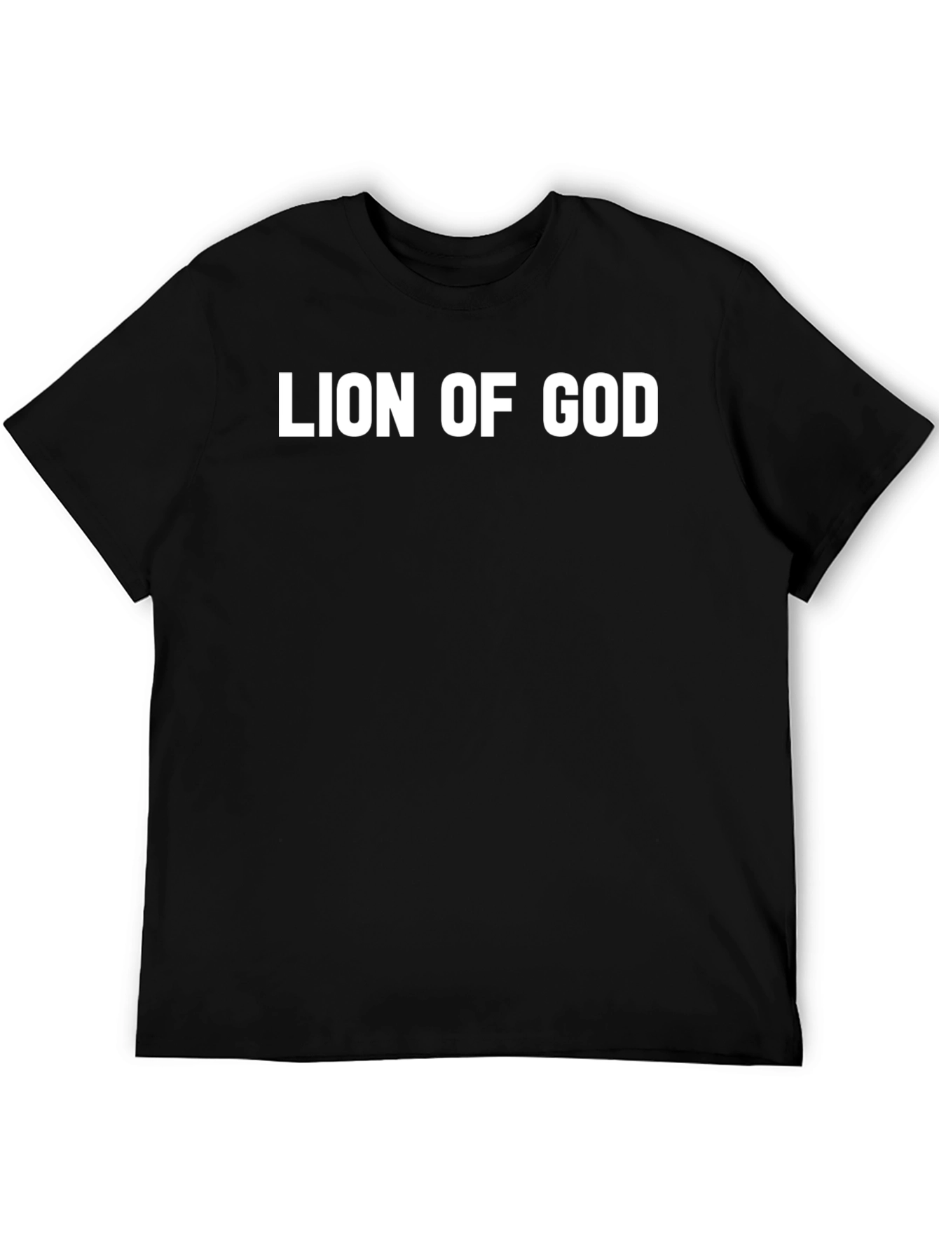 Lion of God Graphic Tee - Religious T-Shirt