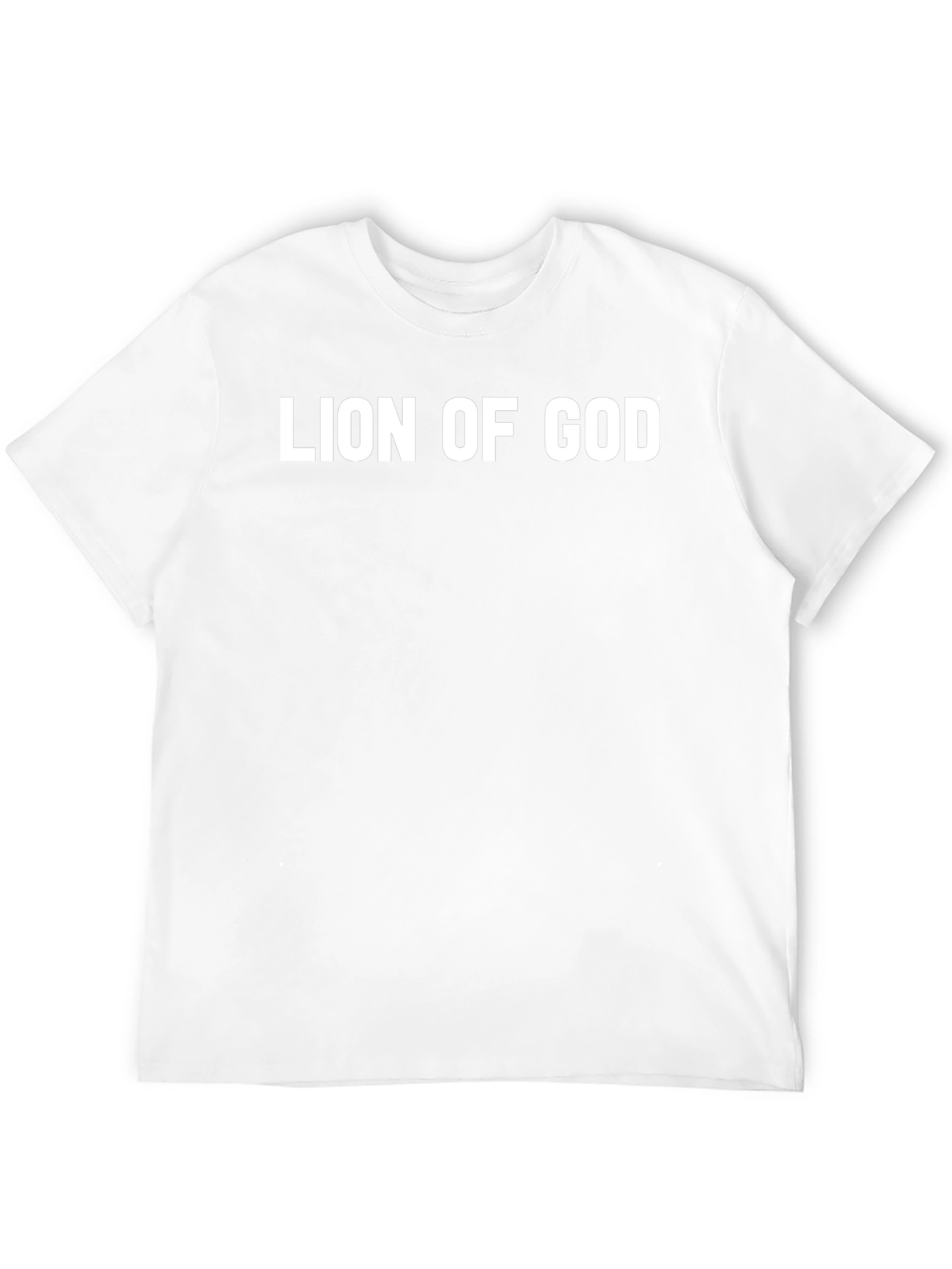 Lion of God Graphic Tee - Religious T-Shirt