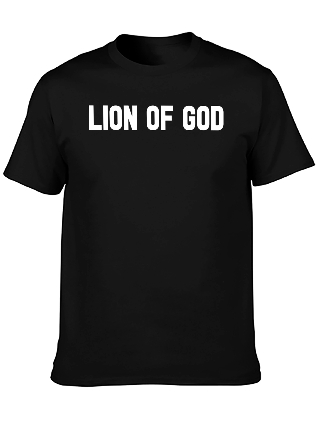 Lion of God Graphic Tee - Religious T-Shirt