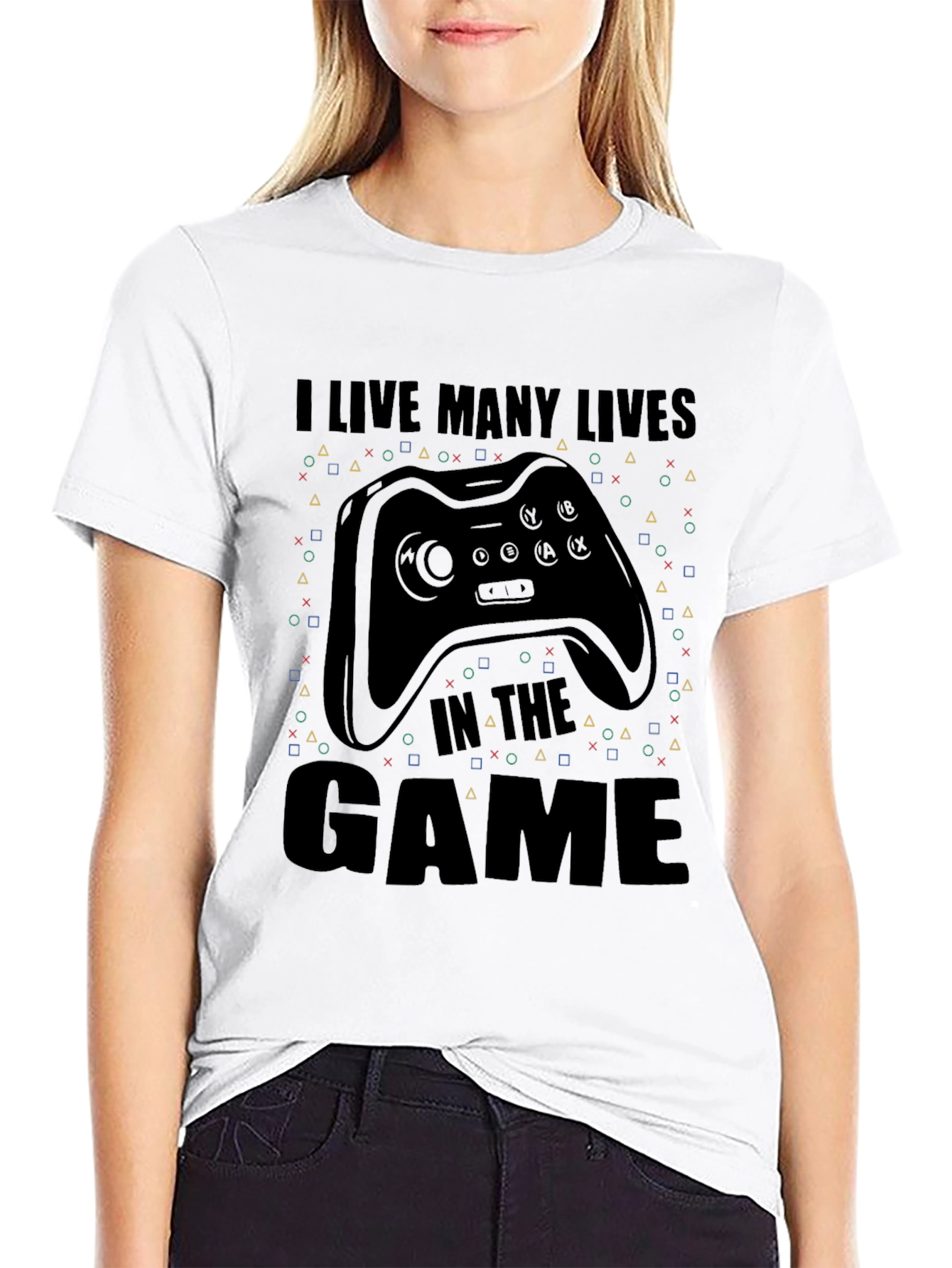 I Live Many Lives in The Game T-Shirt