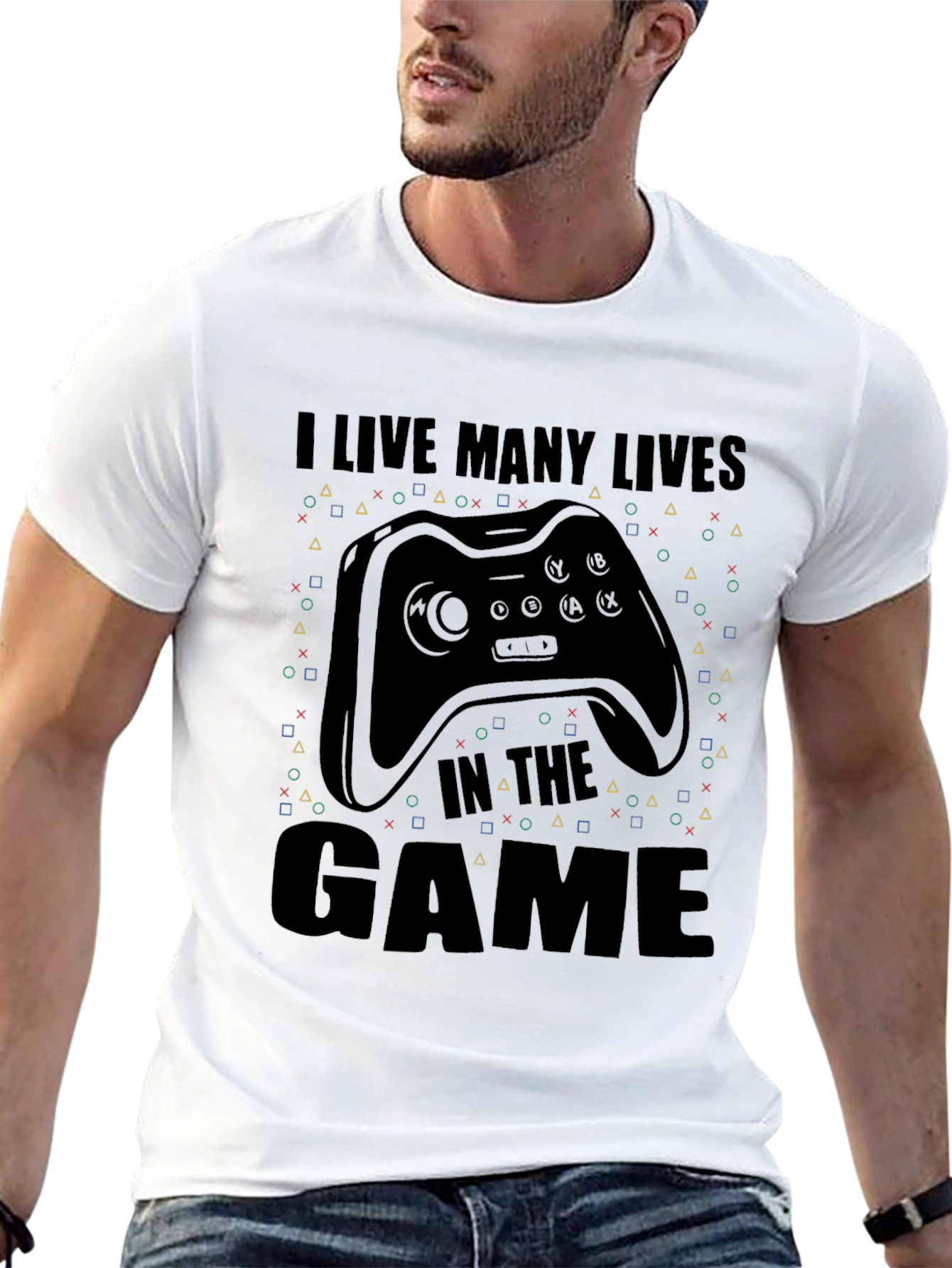 I Live Many Lives in The Game T-Shirt