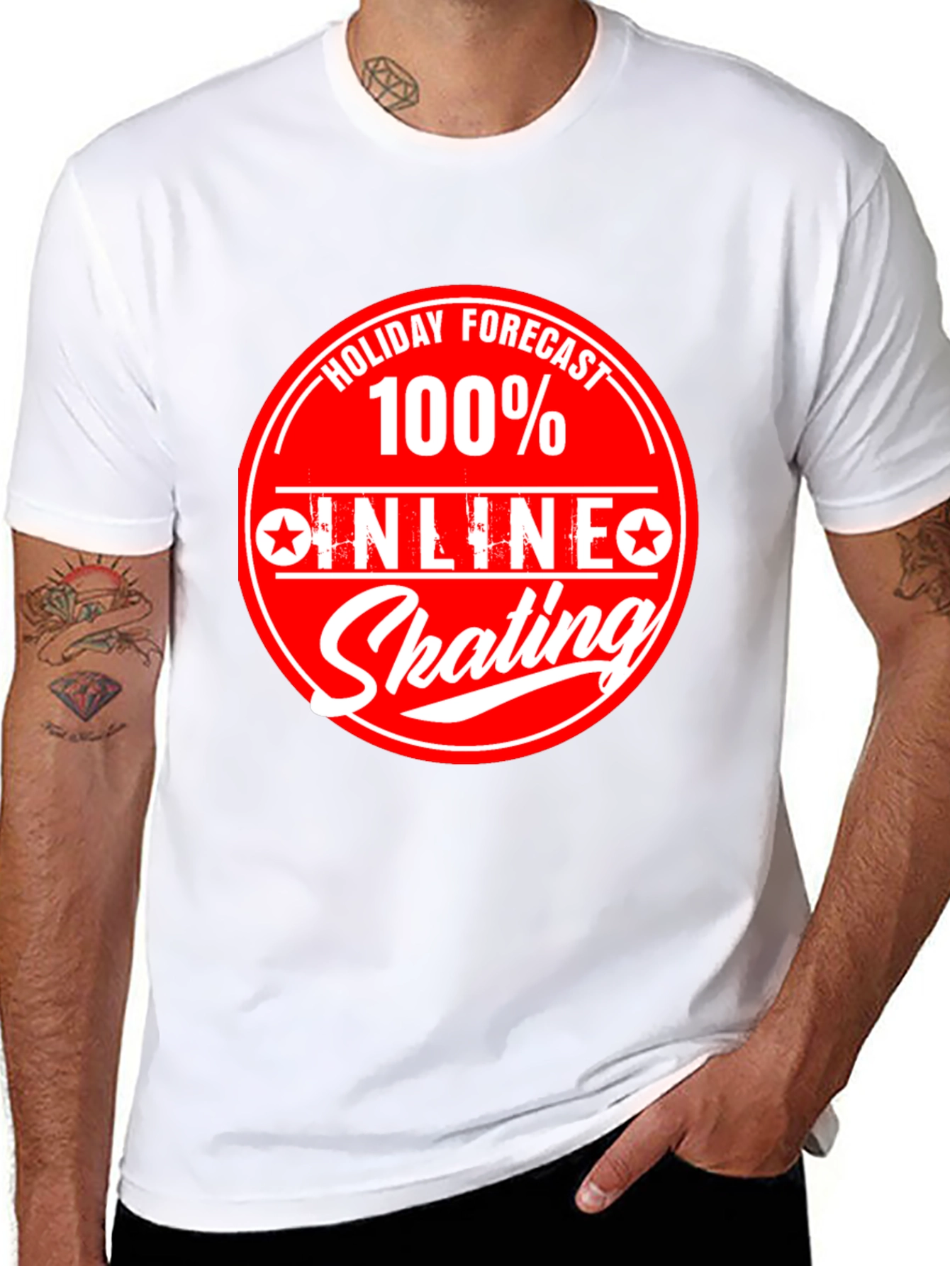 Inline Skating Forecast T-Shirt