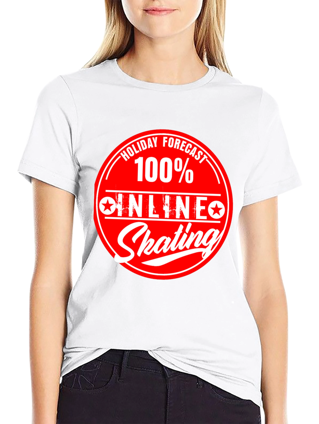 Inline Skating Forecast T-Shirt