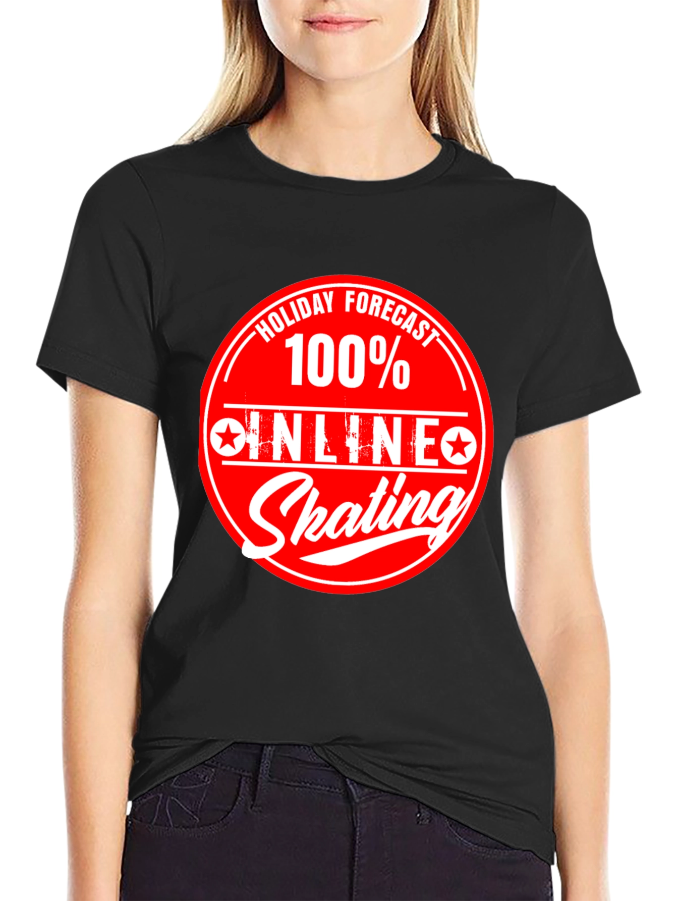 Inline Skating Forecast T-Shirt
