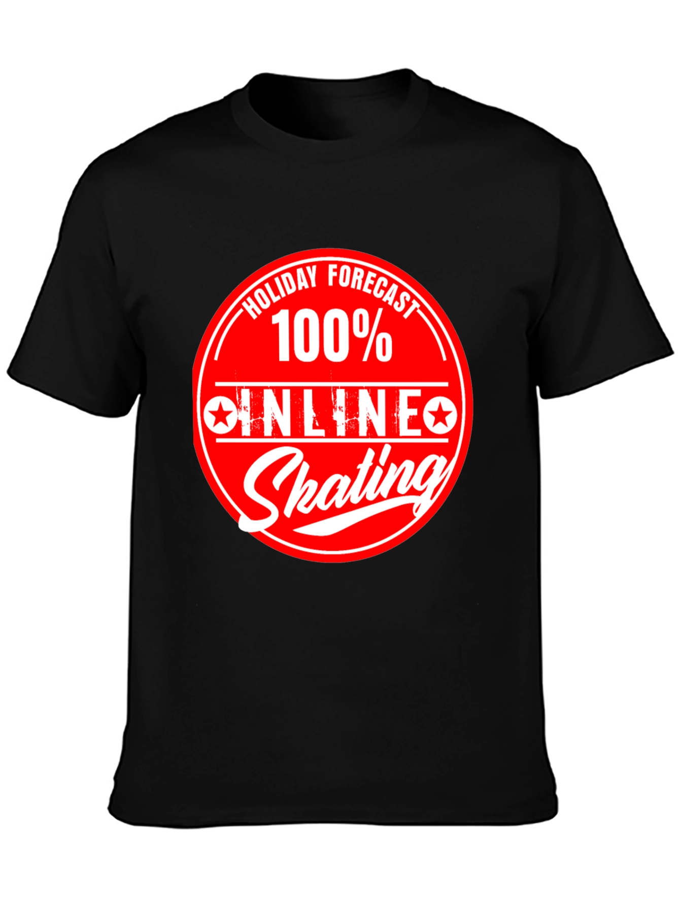 Inline Skating Forecast T-Shirt