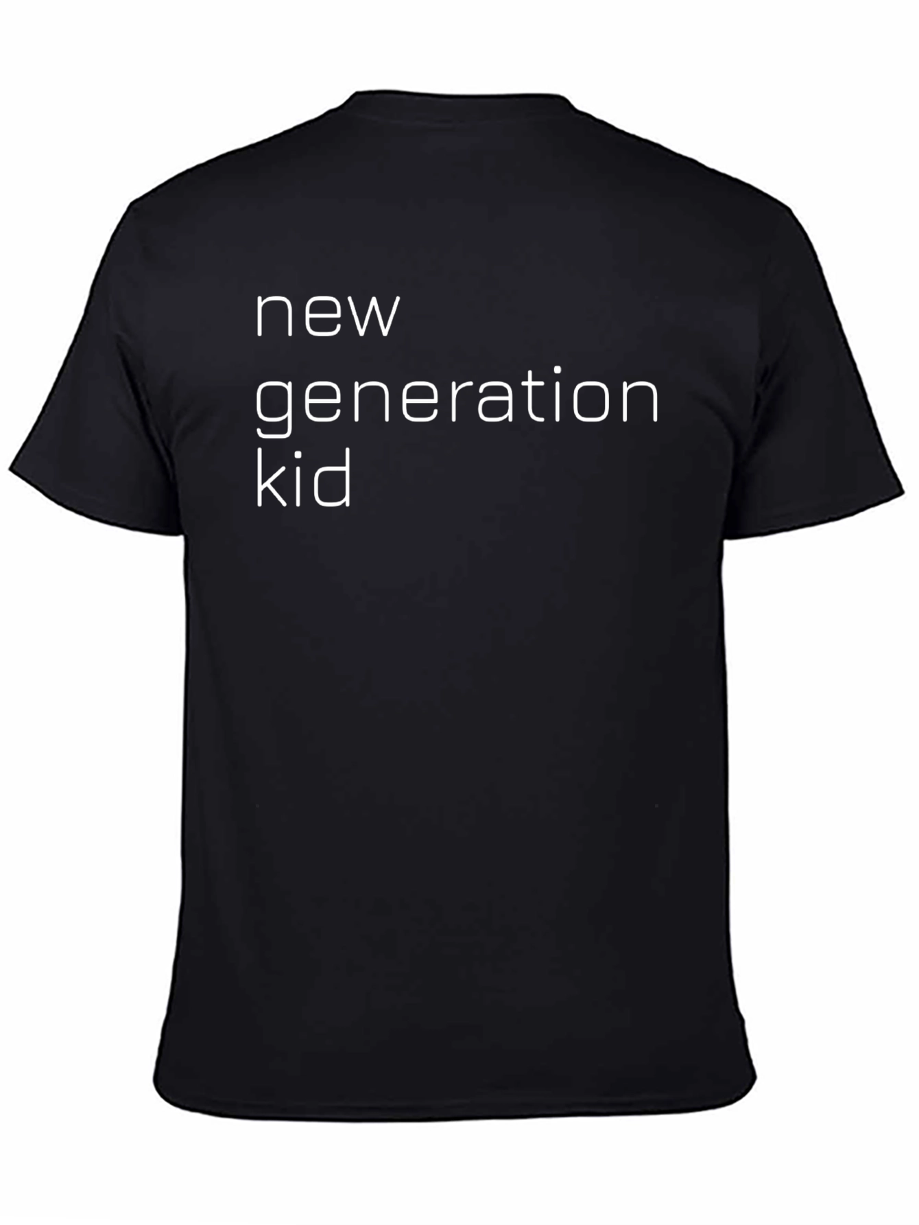New Generation Kid Black T-Shirt