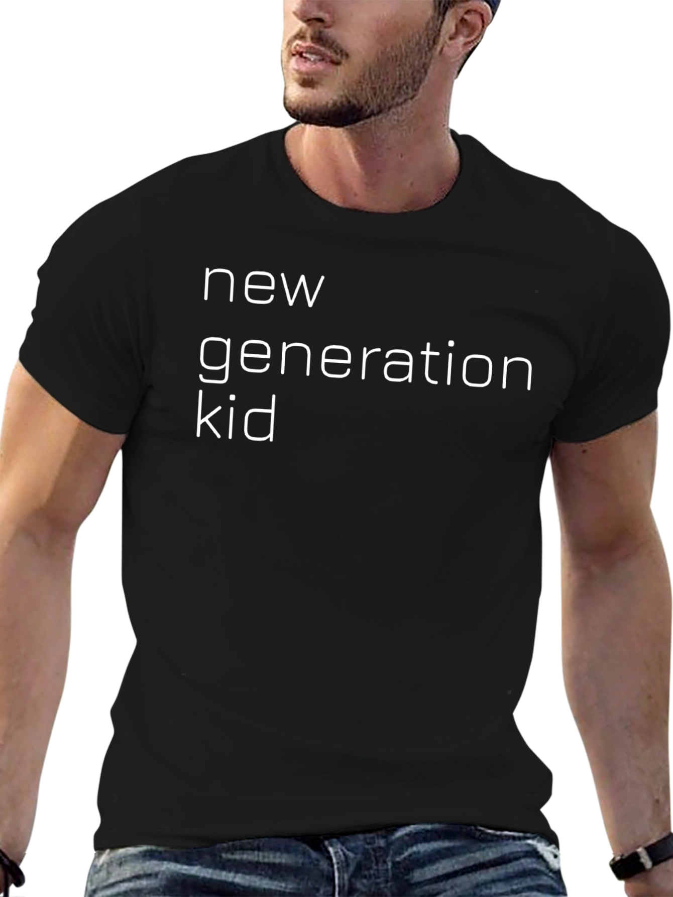 New Generation Kid Black T-Shirt