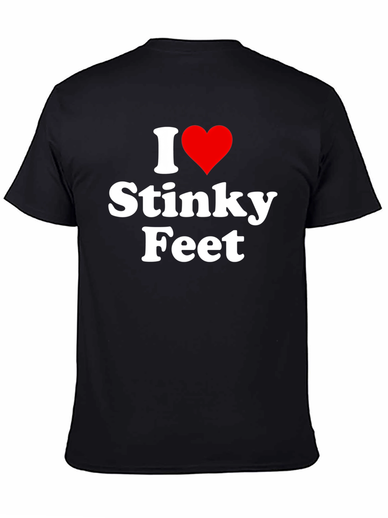 I Heart Stinky Feet Graphic T-Shirt