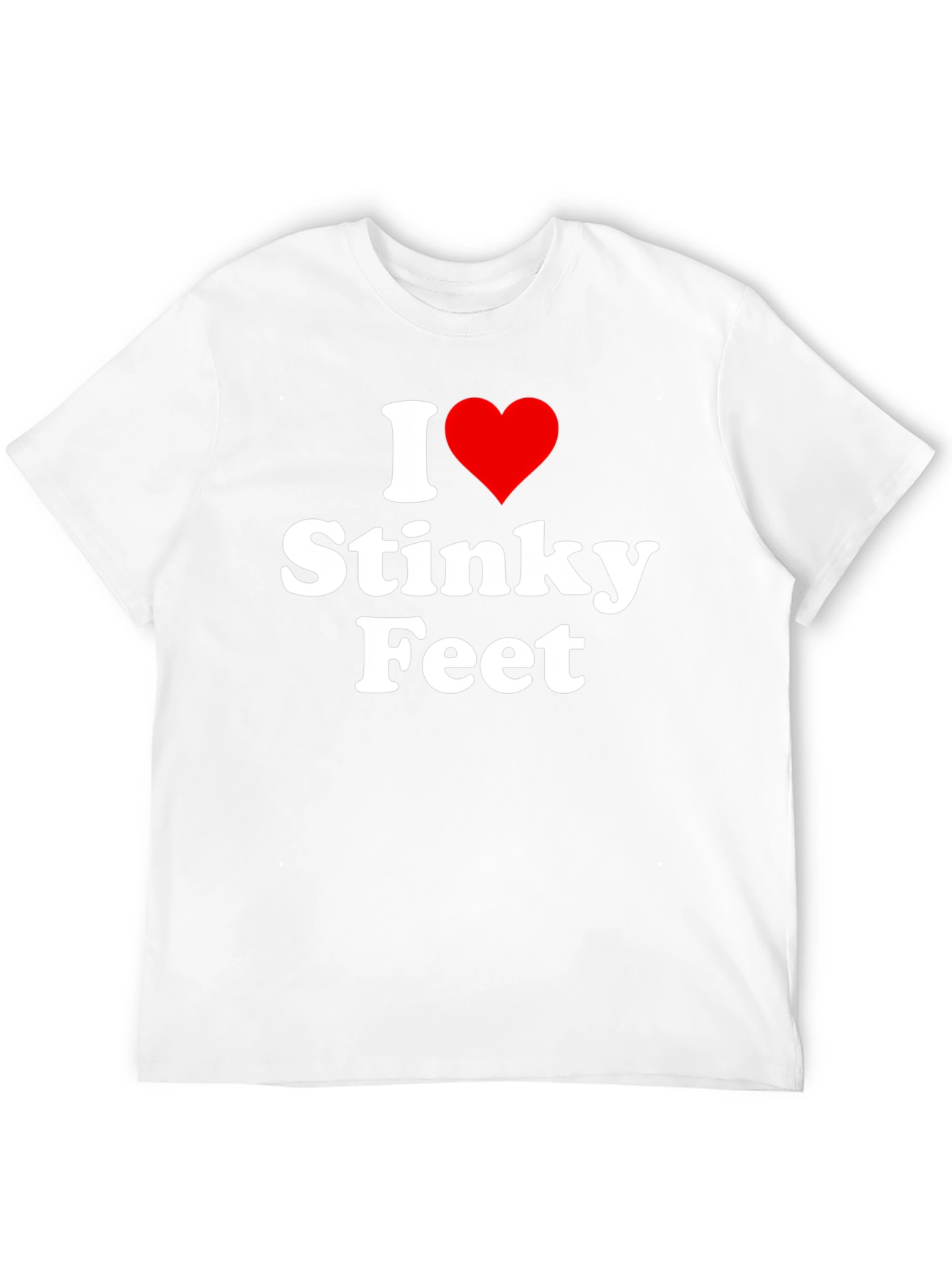 I Heart Stinky Feet Graphic T-Shirt