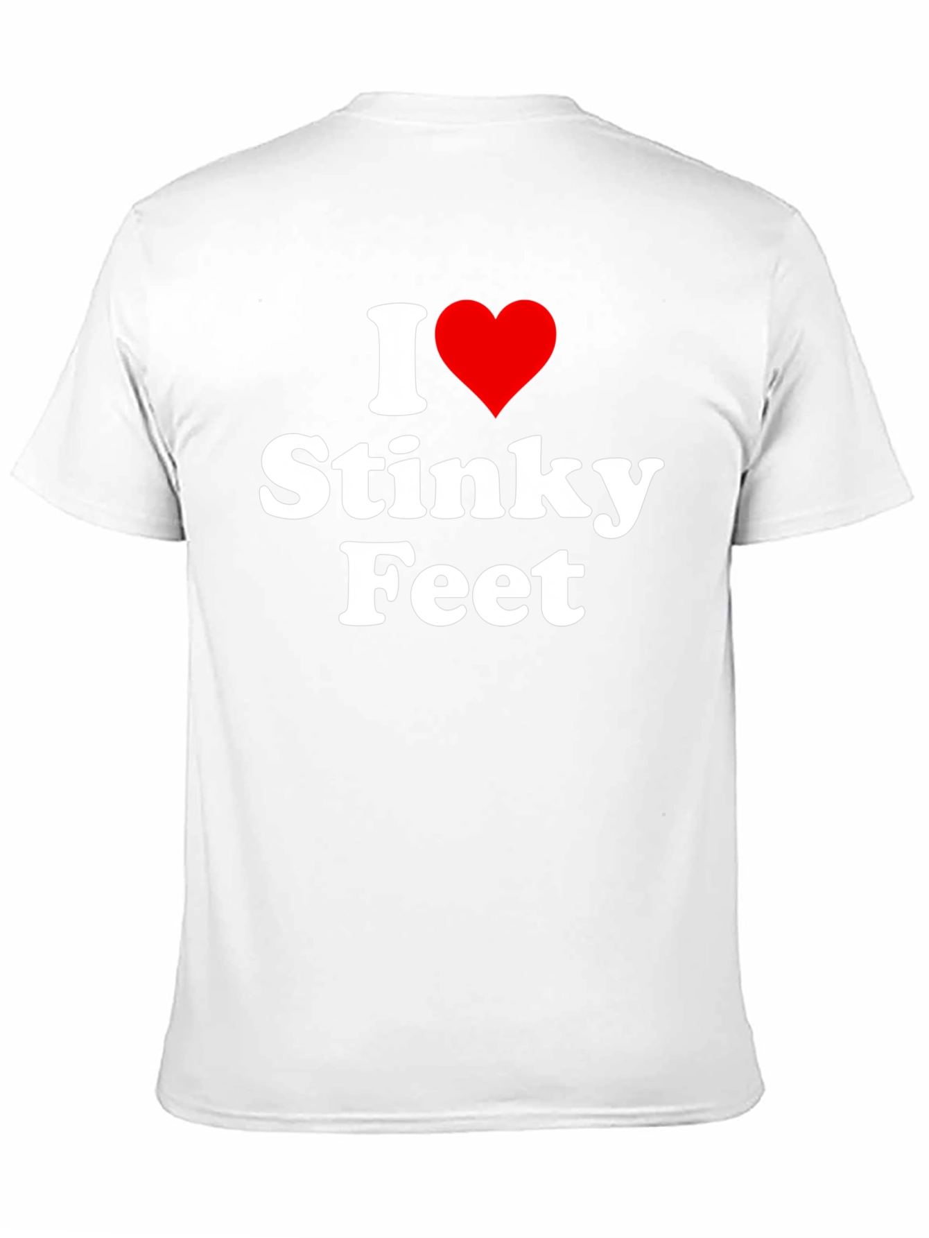I Heart Stinky Feet Graphic T-Shirt