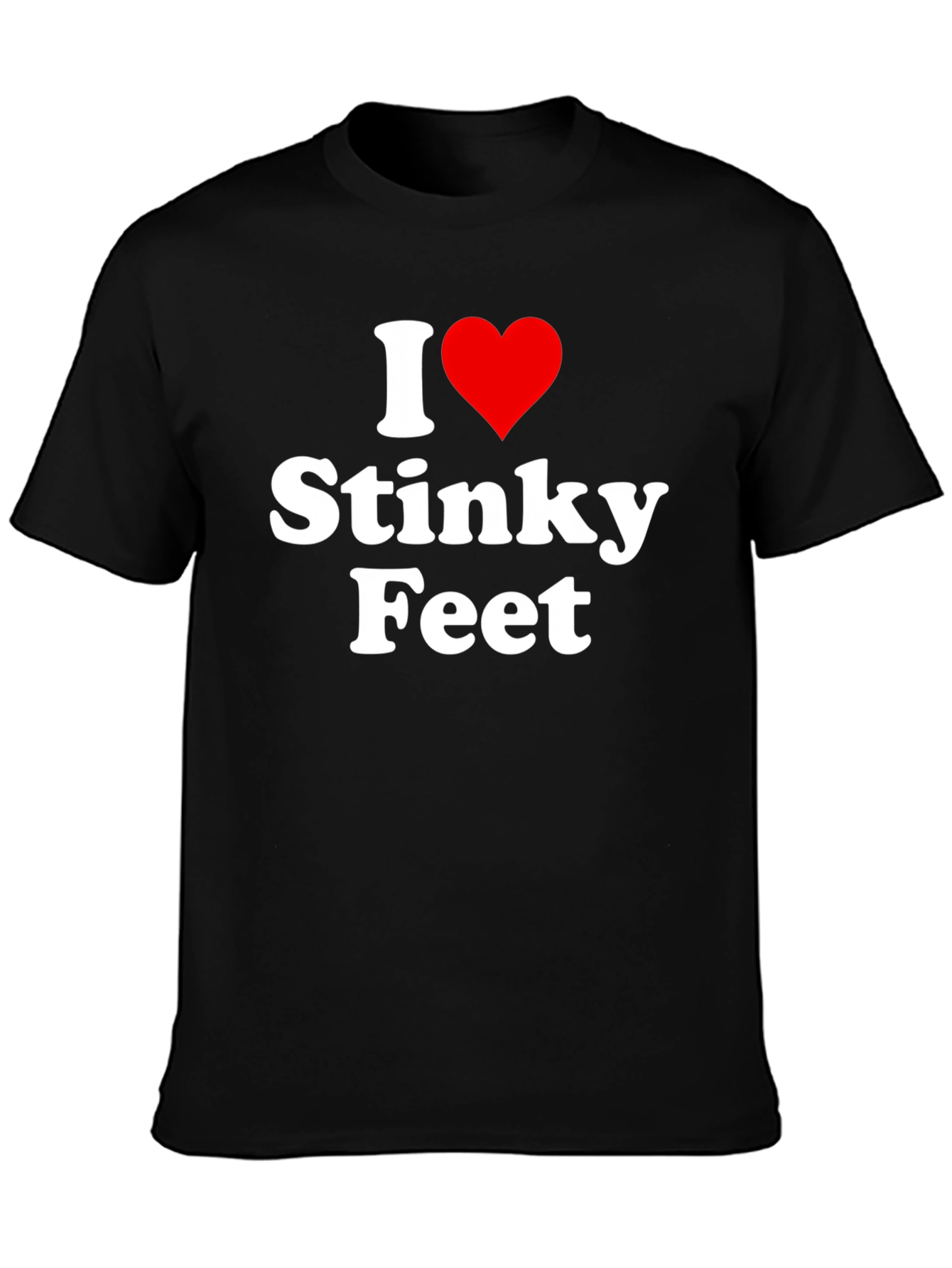 I Heart Stinky Feet Graphic T-Shirt