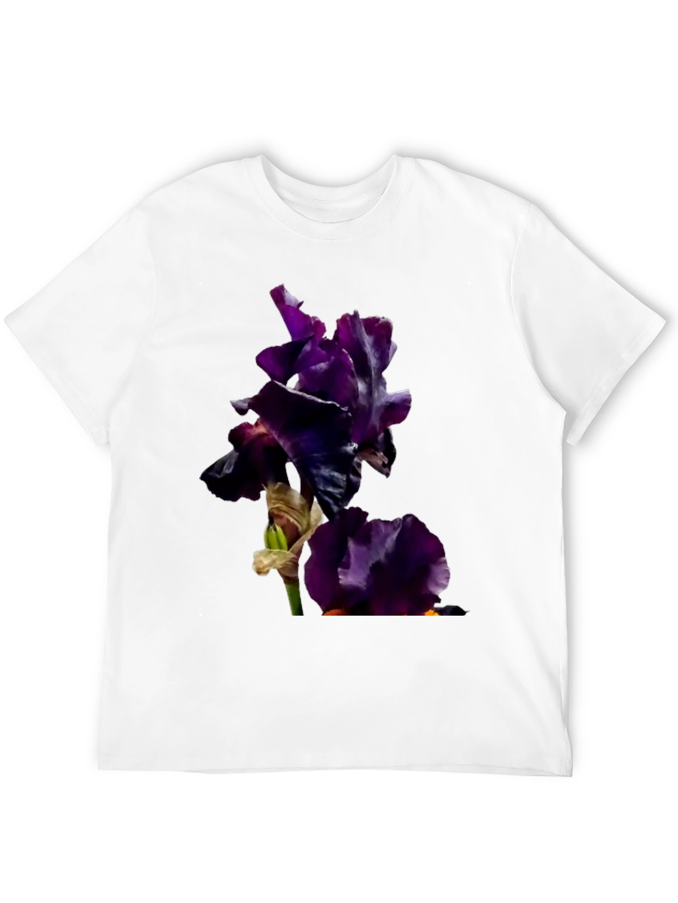 Floral Iris T-Shirt - Dark & Moody