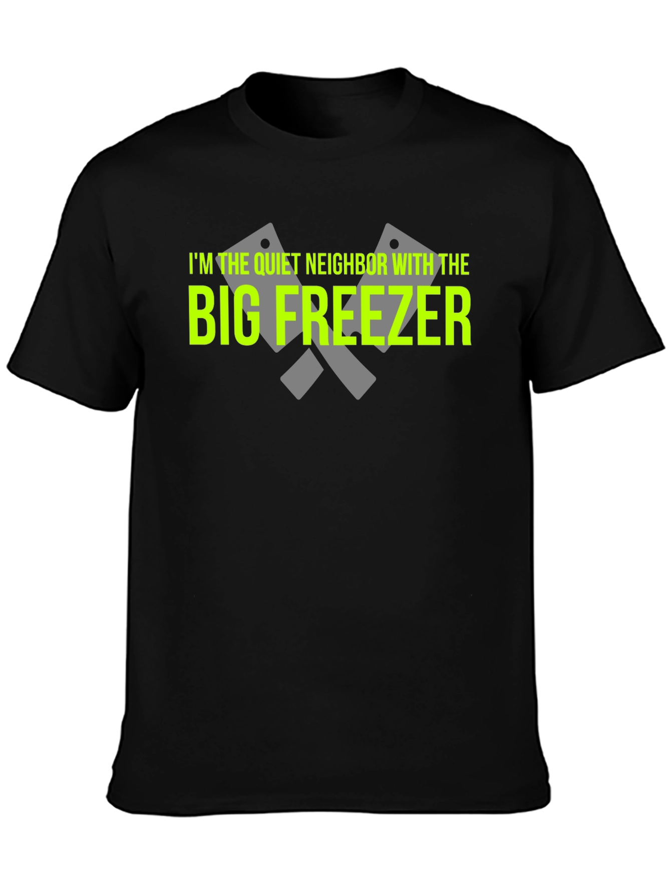 Quiet Neighbor Big Freezer Graphic Tee