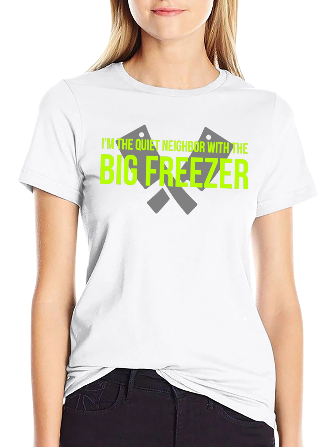 Quiet Neighbor Big Freezer Graphic Tee