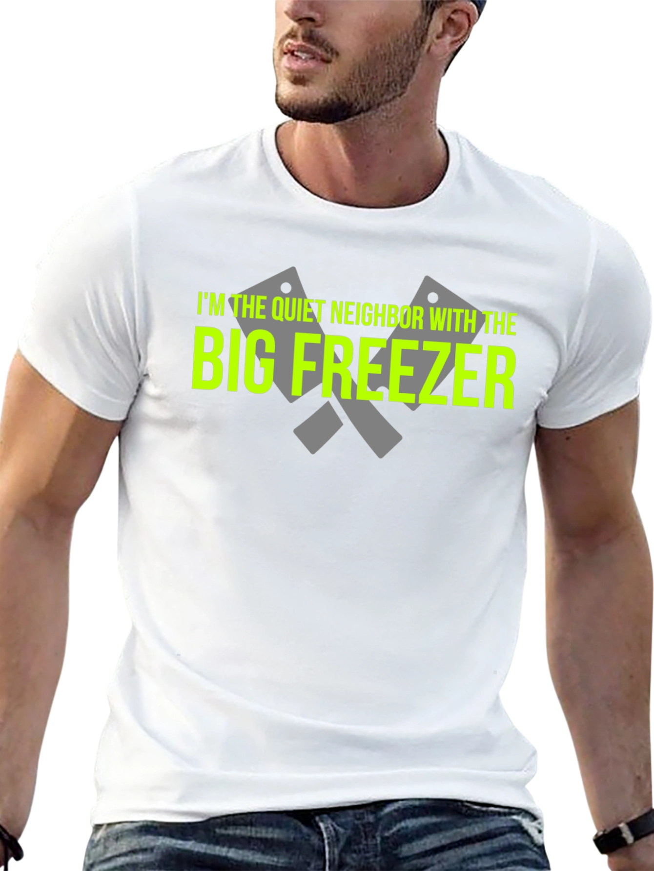 Quiet Neighbor Big Freezer Graphic Tee