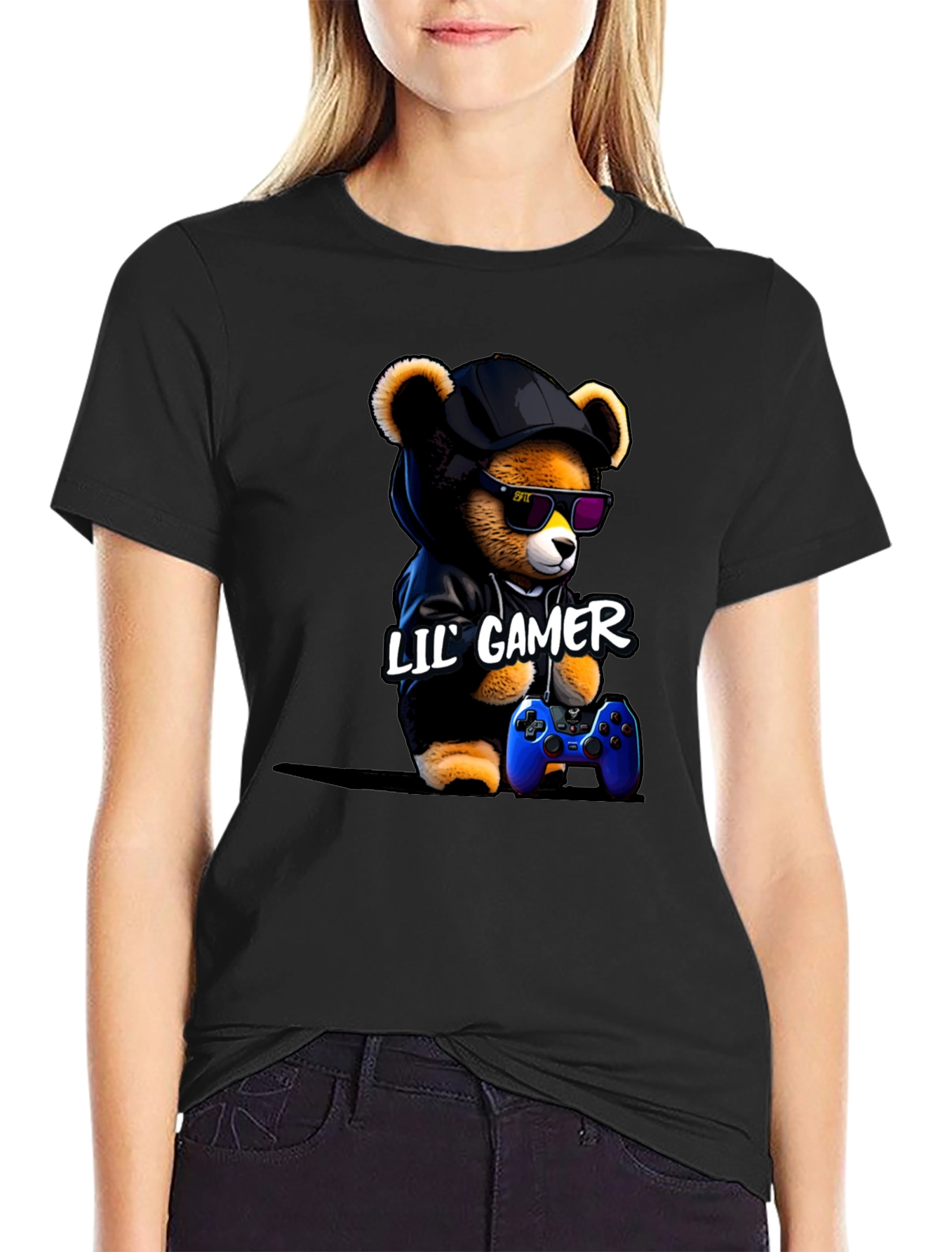 Lil Gamer Bear T-Shirt