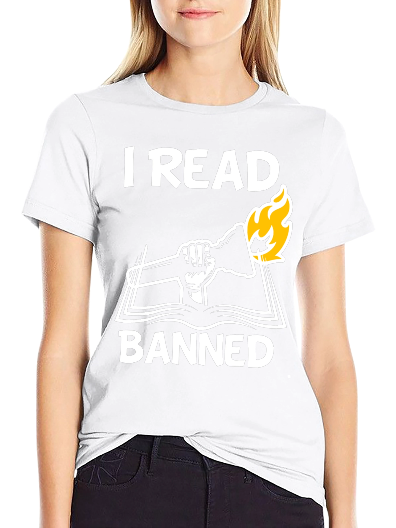 I Read Banned T-Shirt Book Lover Gift