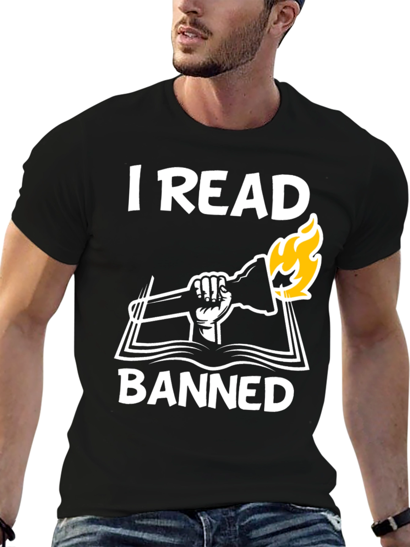 I Read Banned T-Shirt Book Lover Gift
