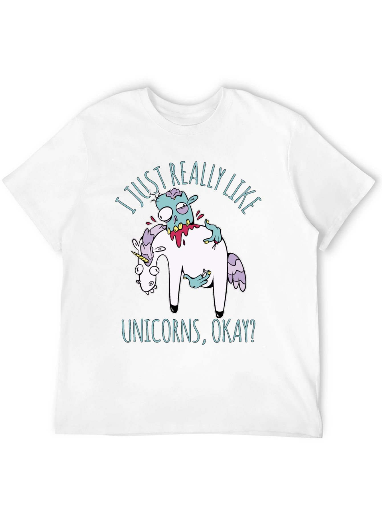 Zombie Unicorns Graphic T-Shirt