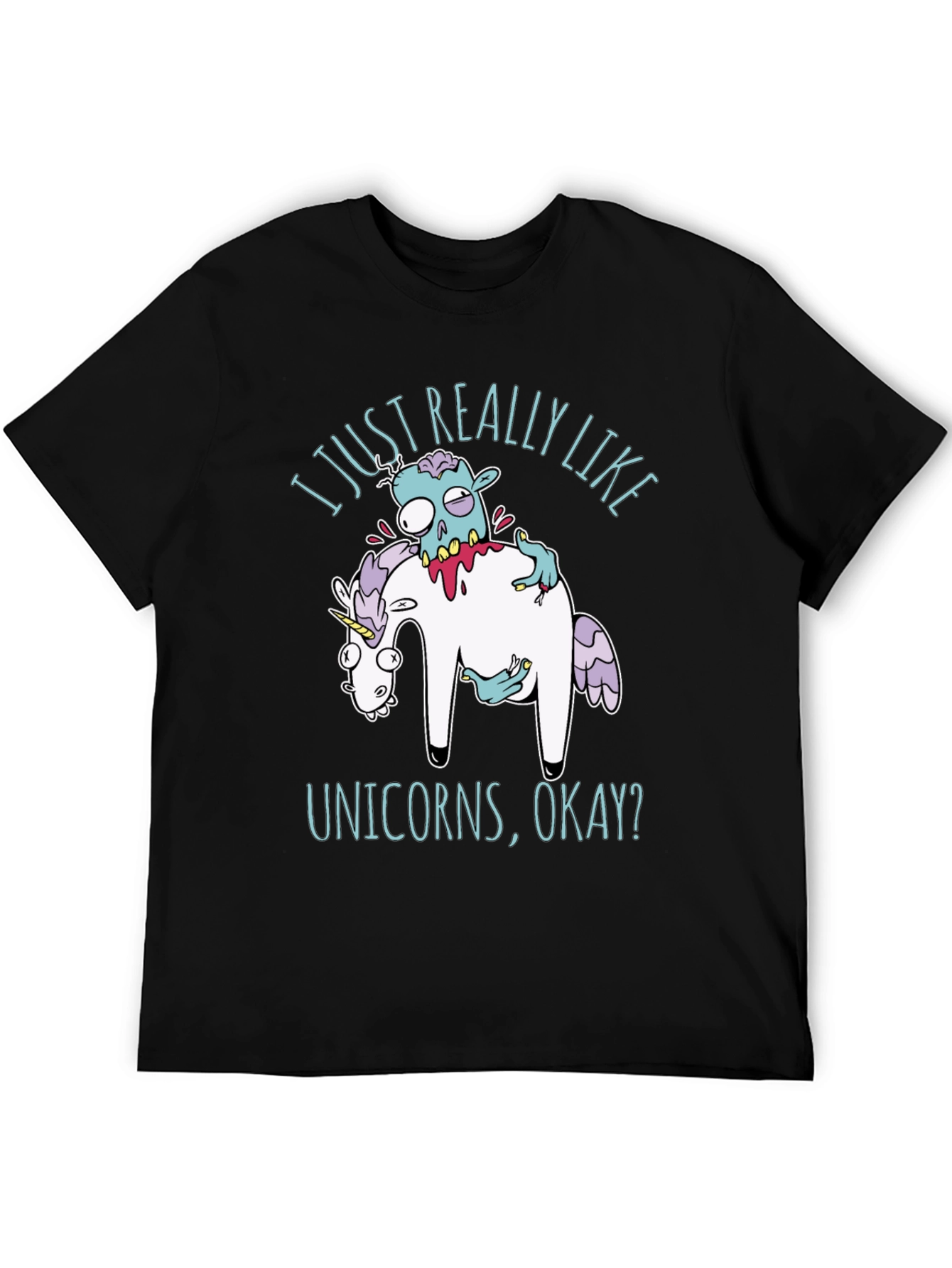 Zombie Unicorns Graphic T-Shirt