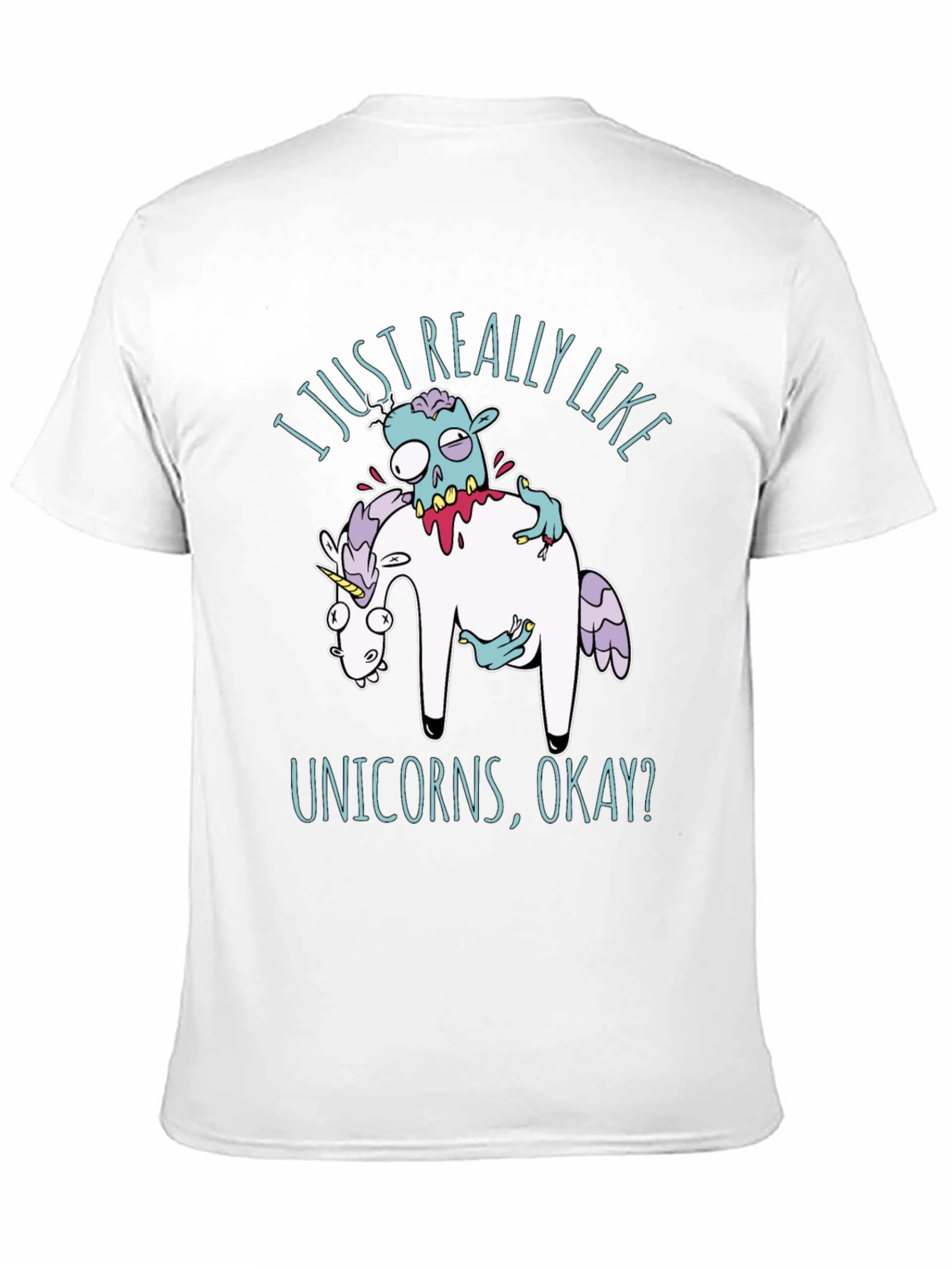 Zombie Unicorns Graphic T-Shirt