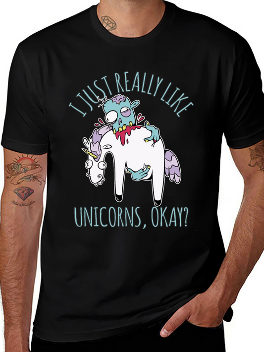 Zombie Unicorns Graphic T-Shirt